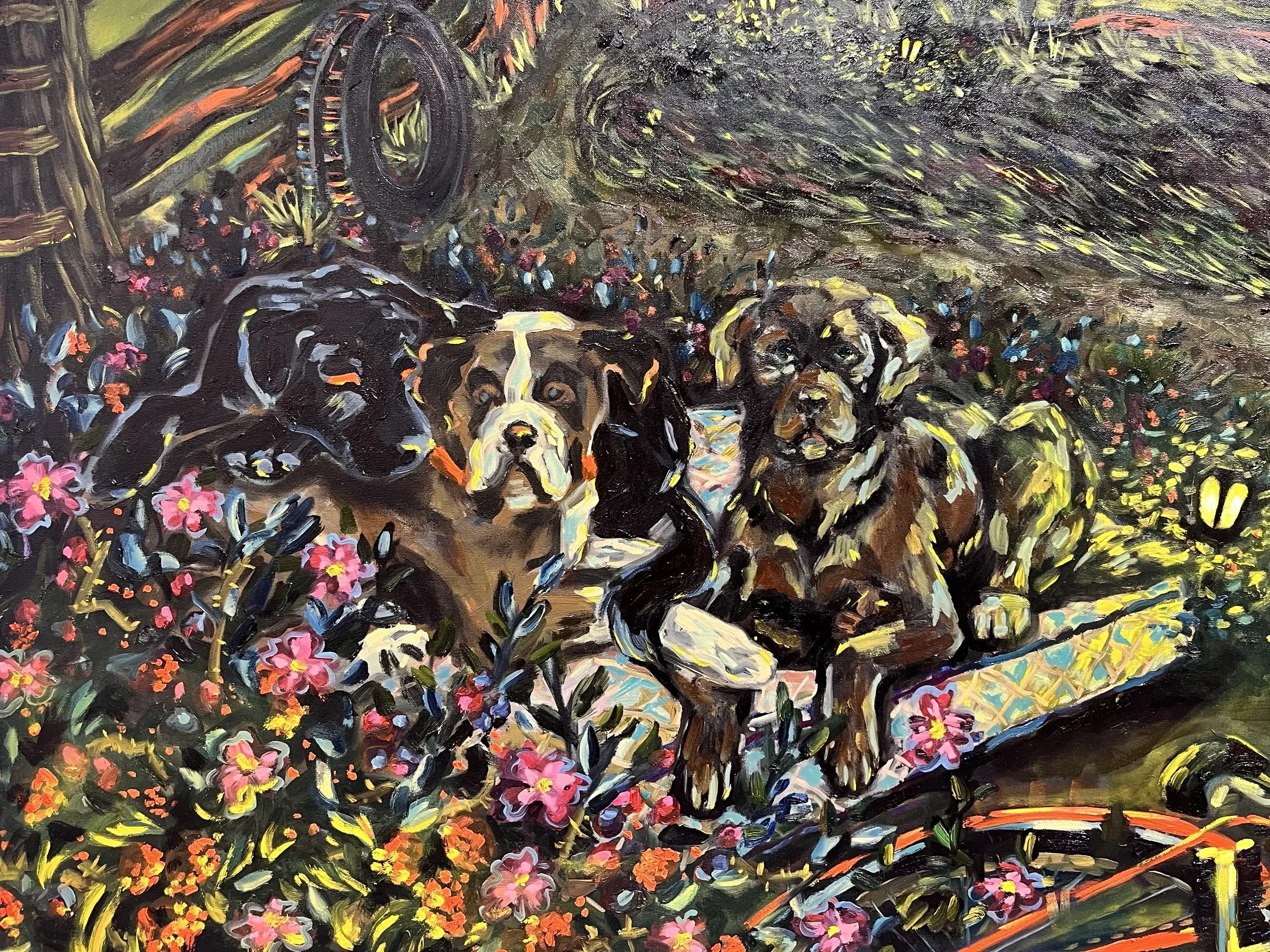 Night Yard, 2026. Detail