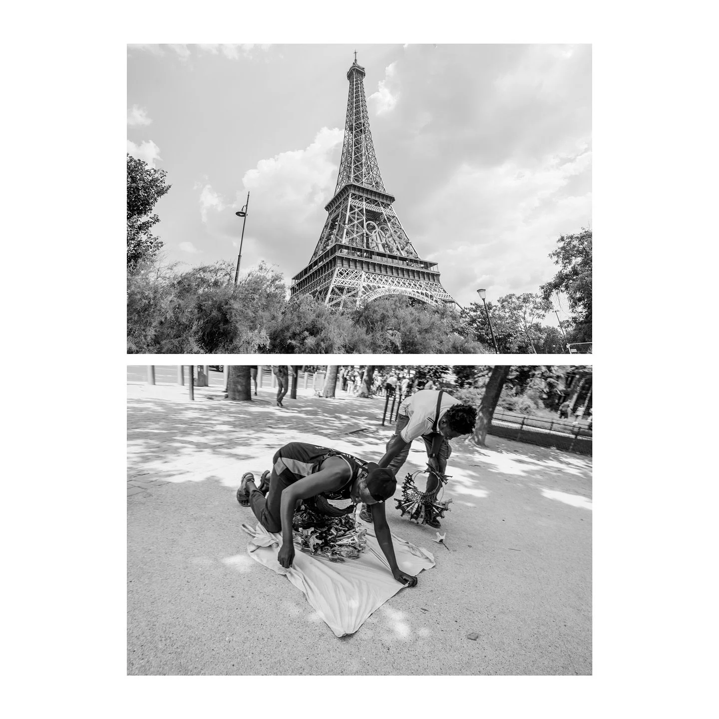 the summer scammers, hustlers, travellers and parisiens🏛️
.
.
.
#paris #eiffeltower #travel #travelphotography #france #streetphotography #lumix #lumixs5 #people #peoplephotography #blackandwhite