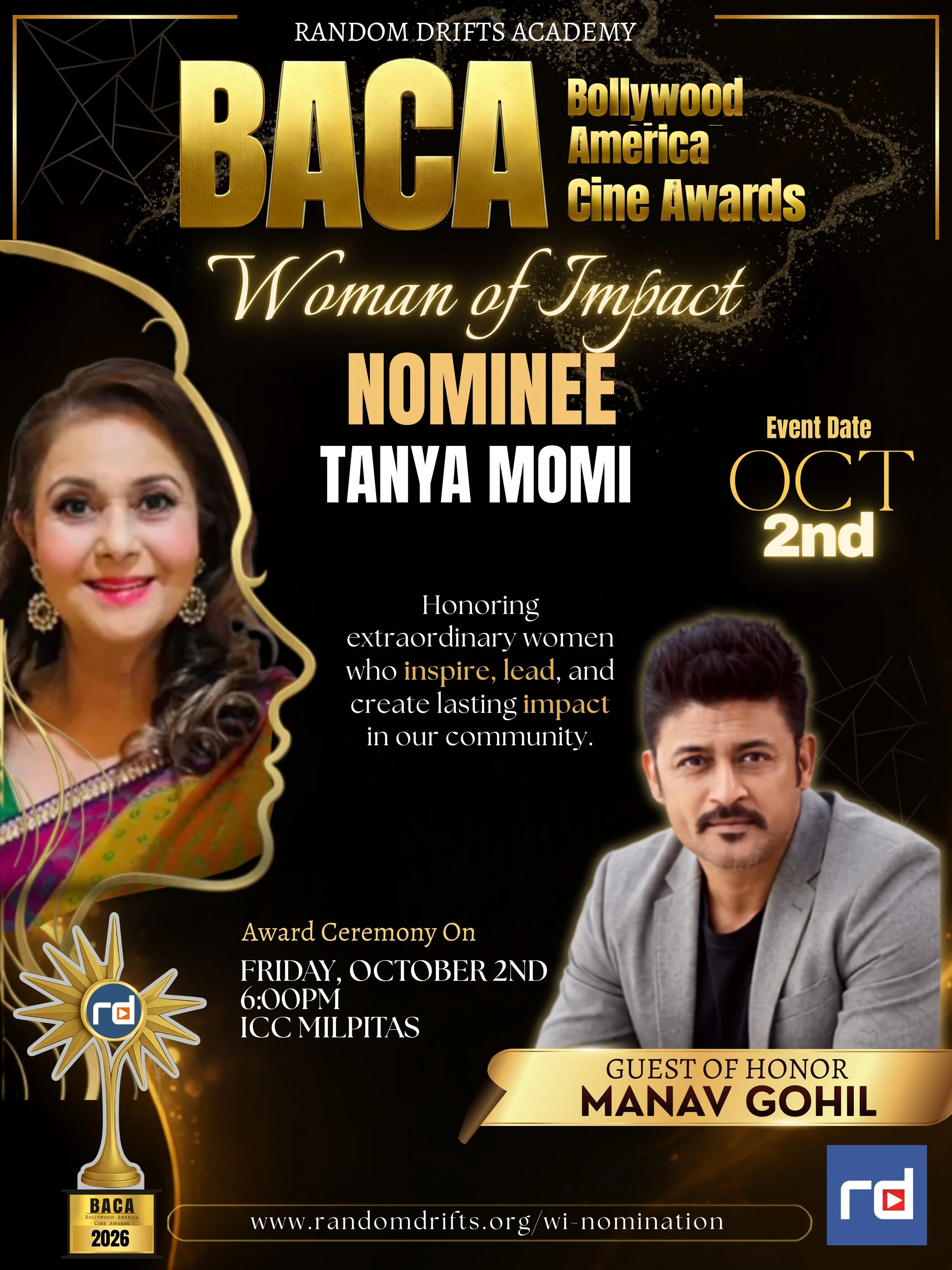 Woman of Impact_Faridoon_Plaque_BACA Nomination (4).jpg