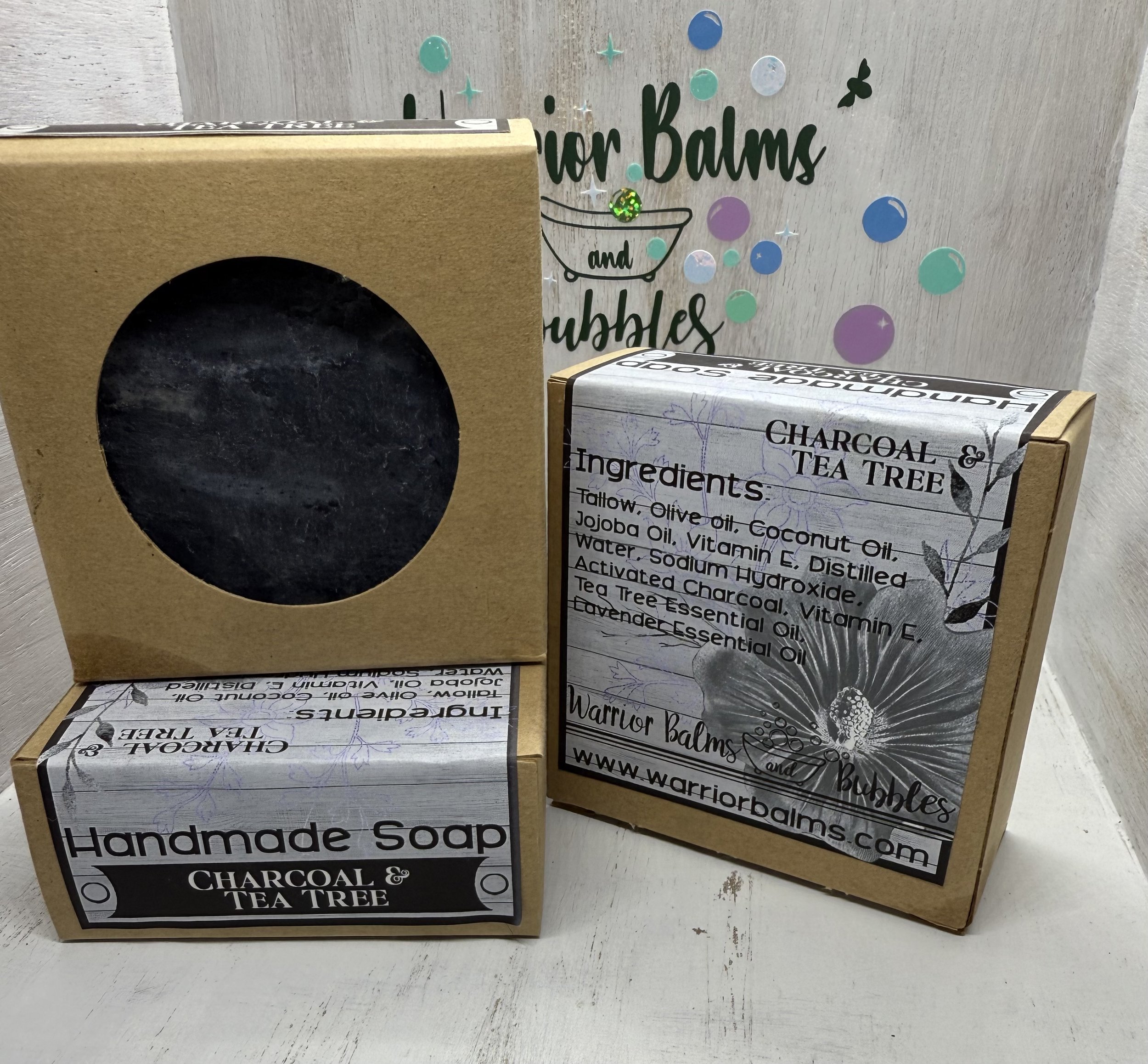 Charcoal & Tea Tree Bar Soap