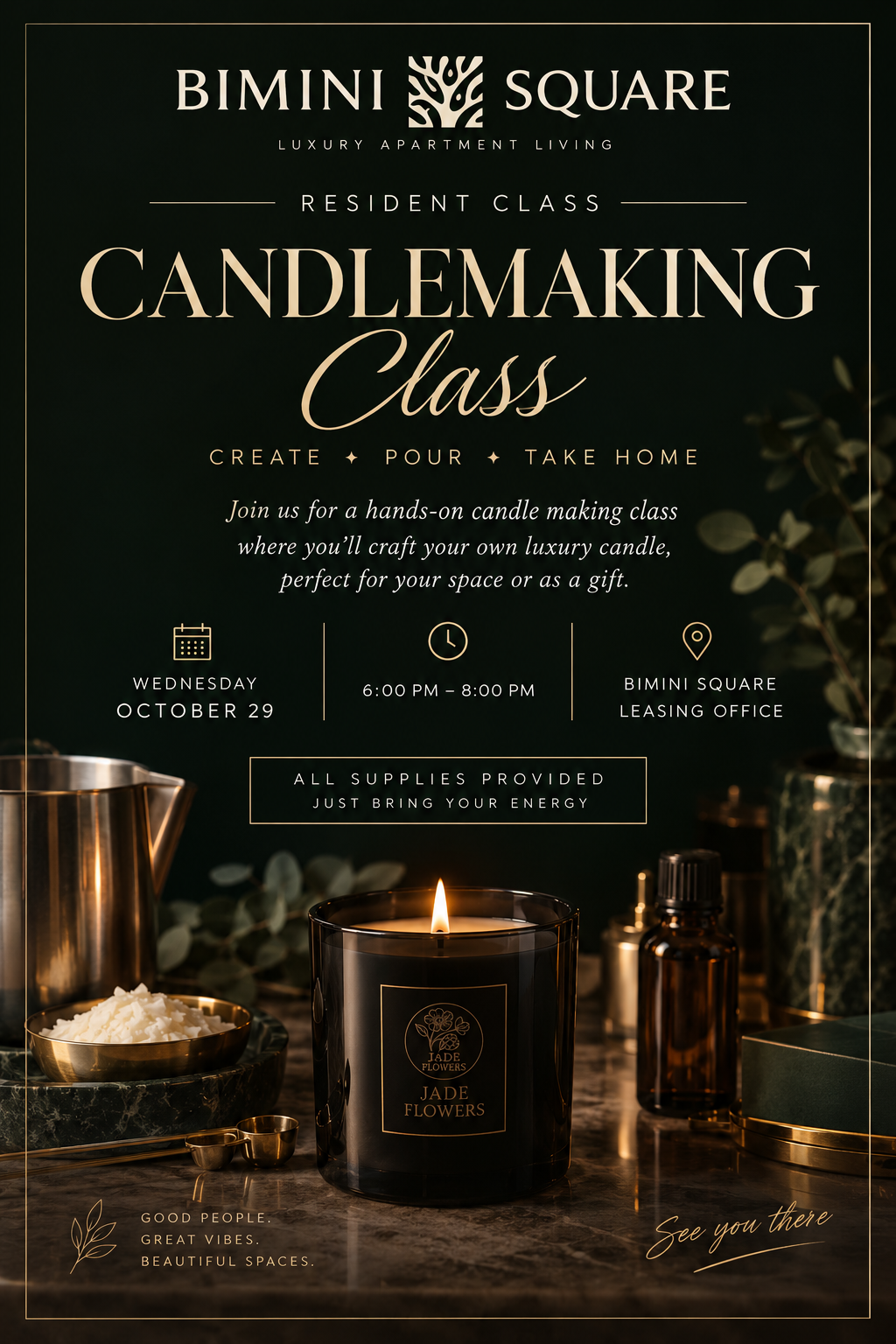A Luxury Candle Making Experience at Bimini Square