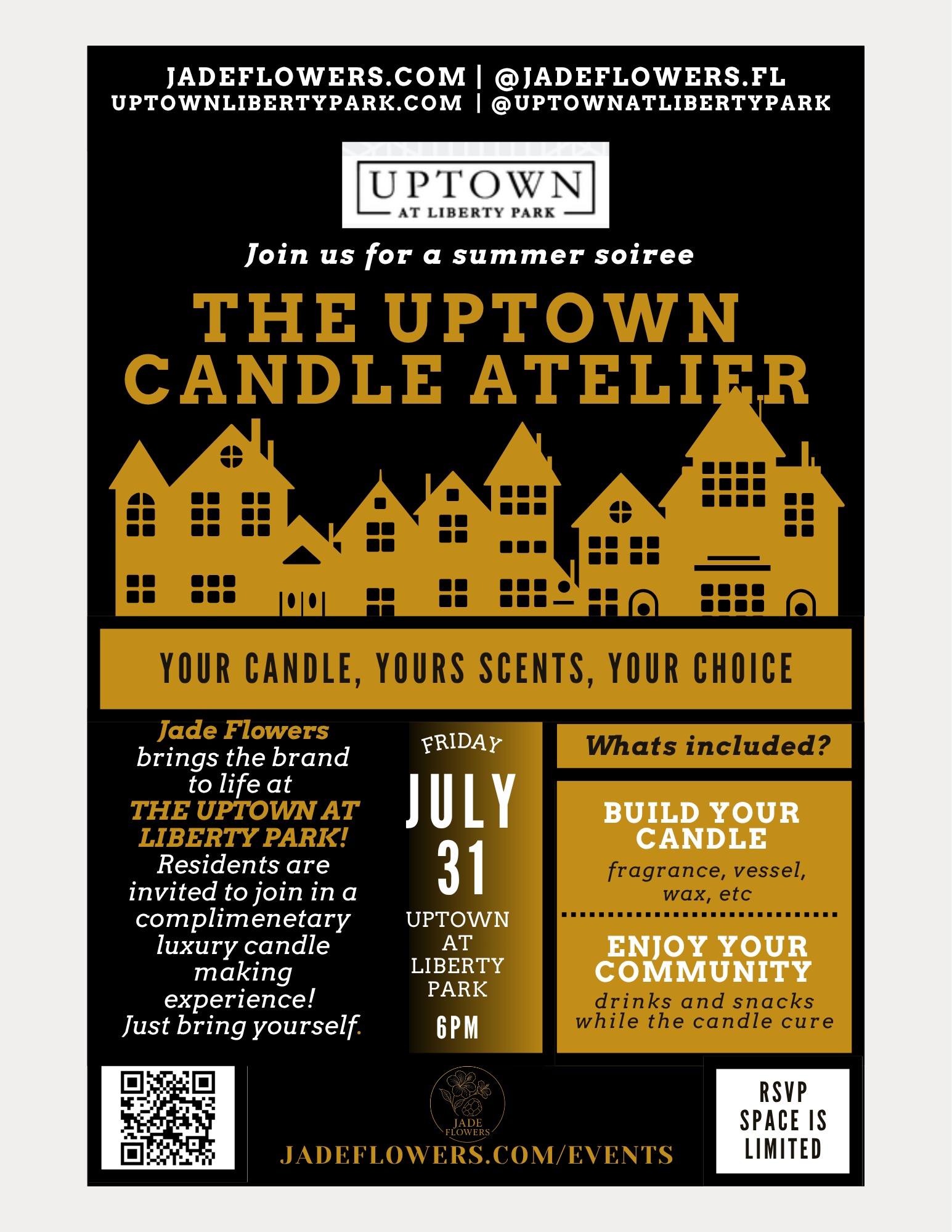 The Uptown Candle Atelier - July 31st