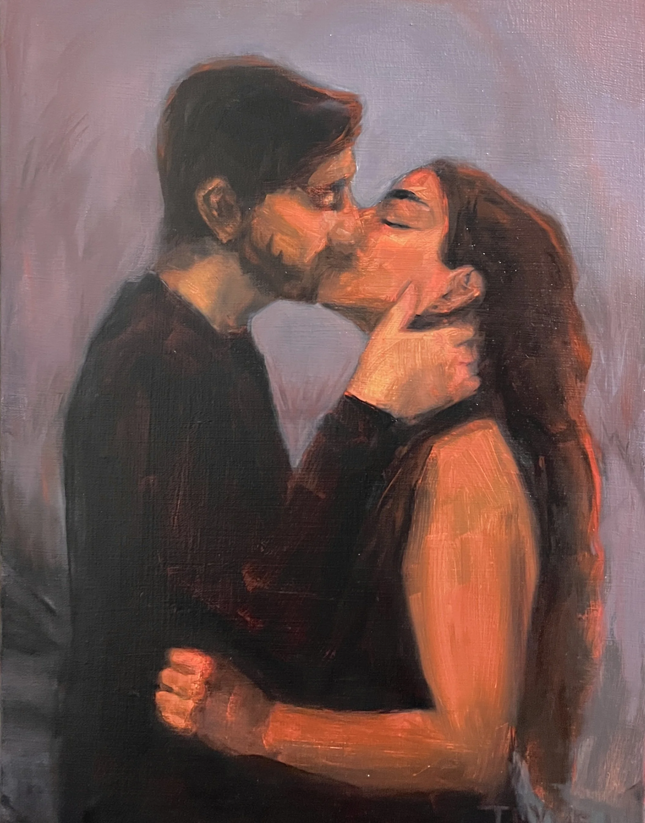 BE MINE, Oil on Canvas 12"x16"