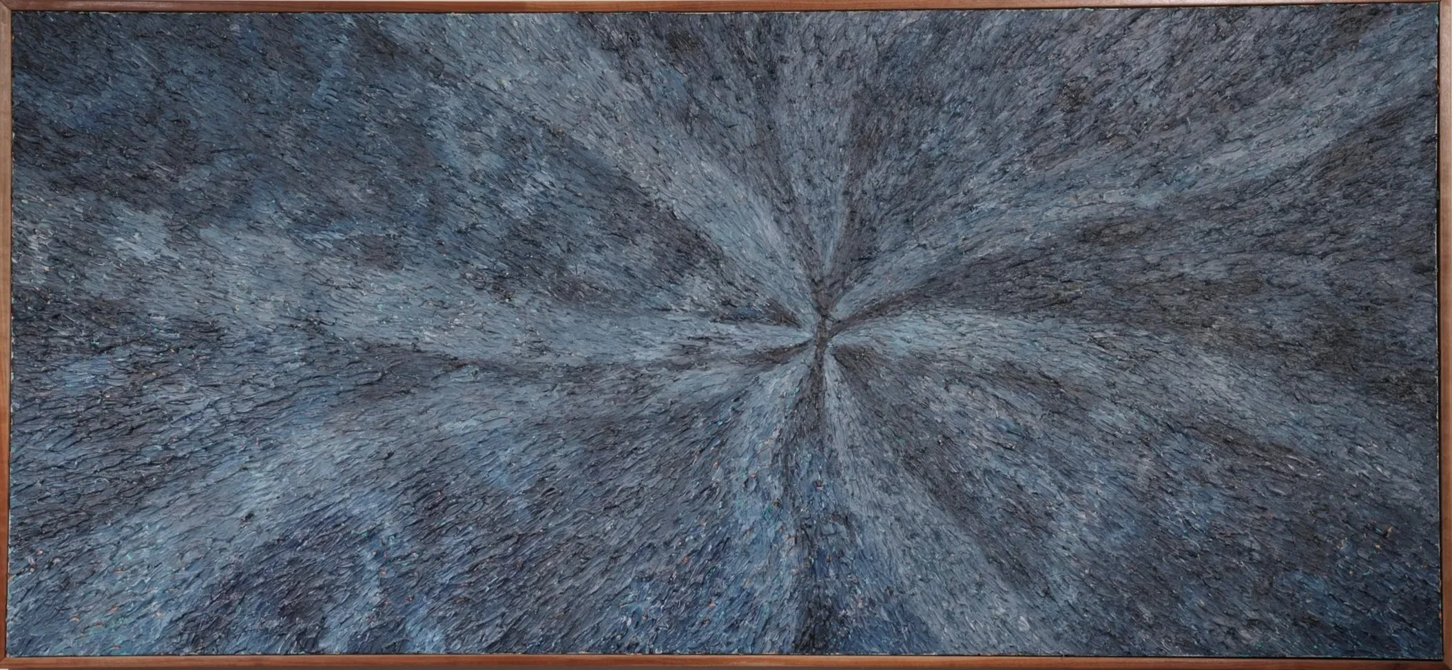 "The Origin" 
Private Collection - Acrylic on Canvas - 30"x66"