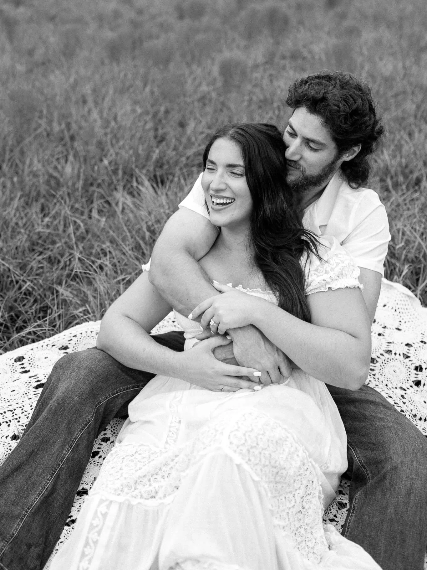 🤍🖤 🩶 Take me back to this day!!! Can&rsquo;t wait to get these two married next month!