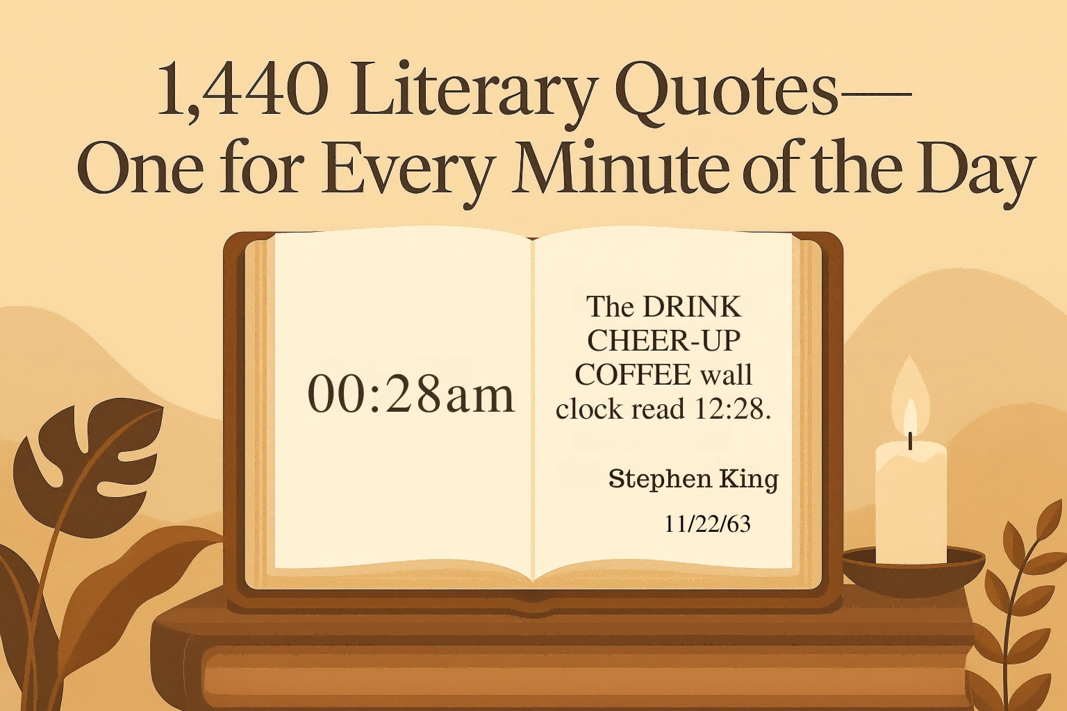 Our Take on the Literary Clock: A Quote for Every Minute