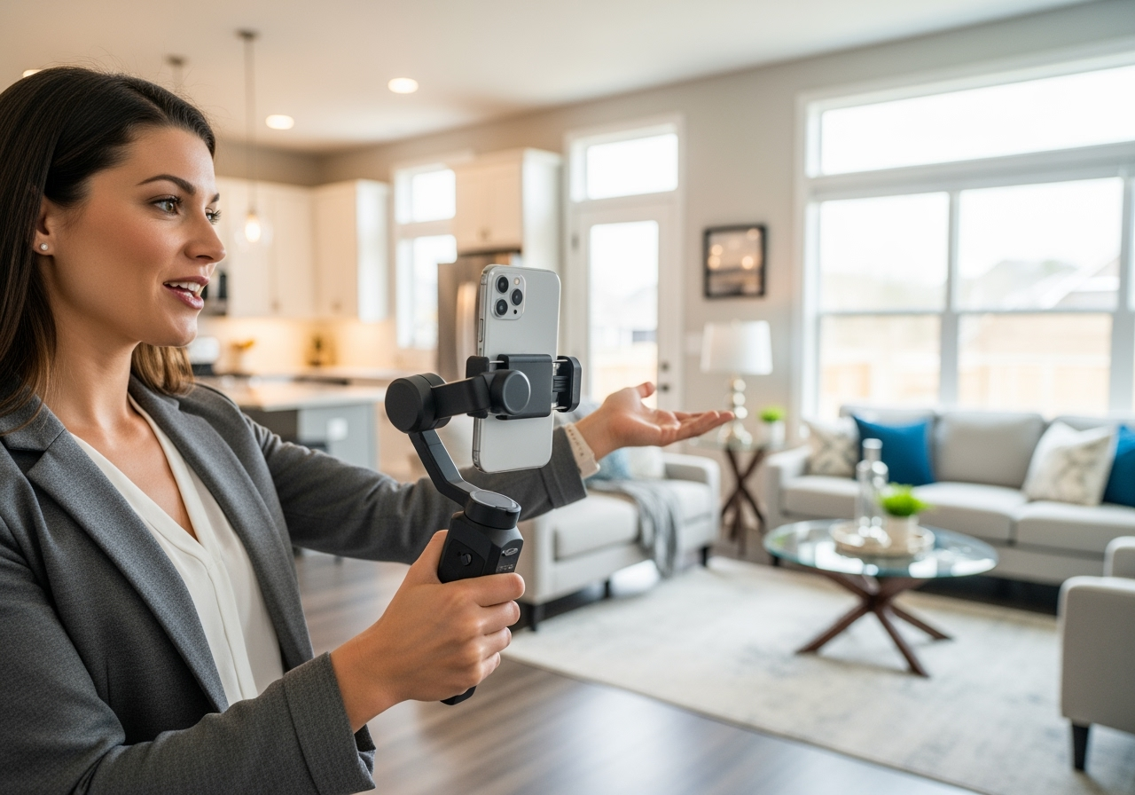 How to Film Pro-Quality Real Estate Videos with Just Your Phone (and Two Simple Tools) 📱🏡
