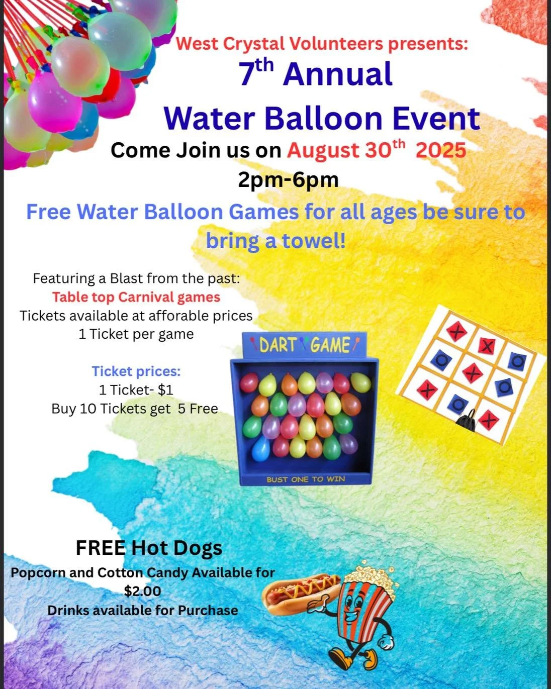 Here&rsquo;s a community event on August 30th in Southwest Lancaster City, hosted by the West Crystal Volunteers in Crystal Park. I&rsquo;m planning to be there for a couple hours, probably 2PM to 4PM. Hope you have time to come by and have fun with 