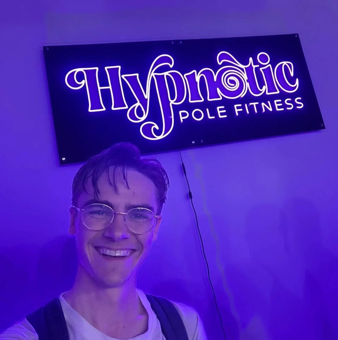 How sore I still feel reminded me to draft this post:

Over the weekend I not only got my steps in knocking on doors and dropping letters about the data center, but I also went to a class at hypnoticpolefitness. I first heard about them when I met th