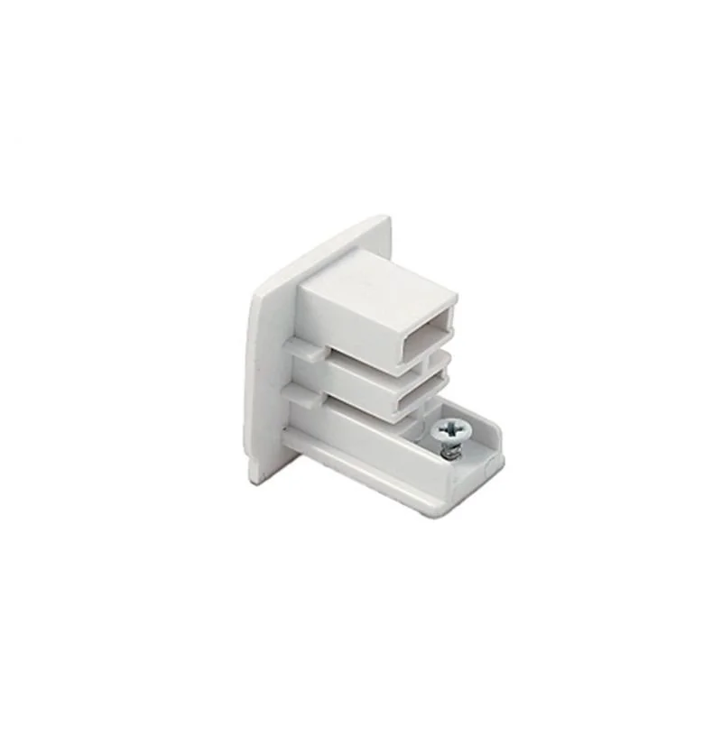 02/0009 Track Rail End Cup White