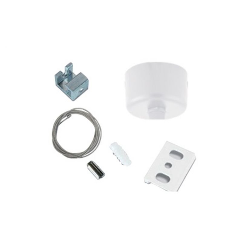 02/0007 Track Suspension Set +2M Cable White