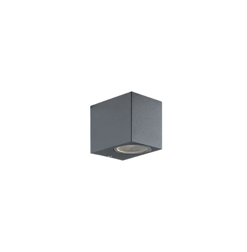 Wall Lamp Dark Gray Square H:80 Tilos