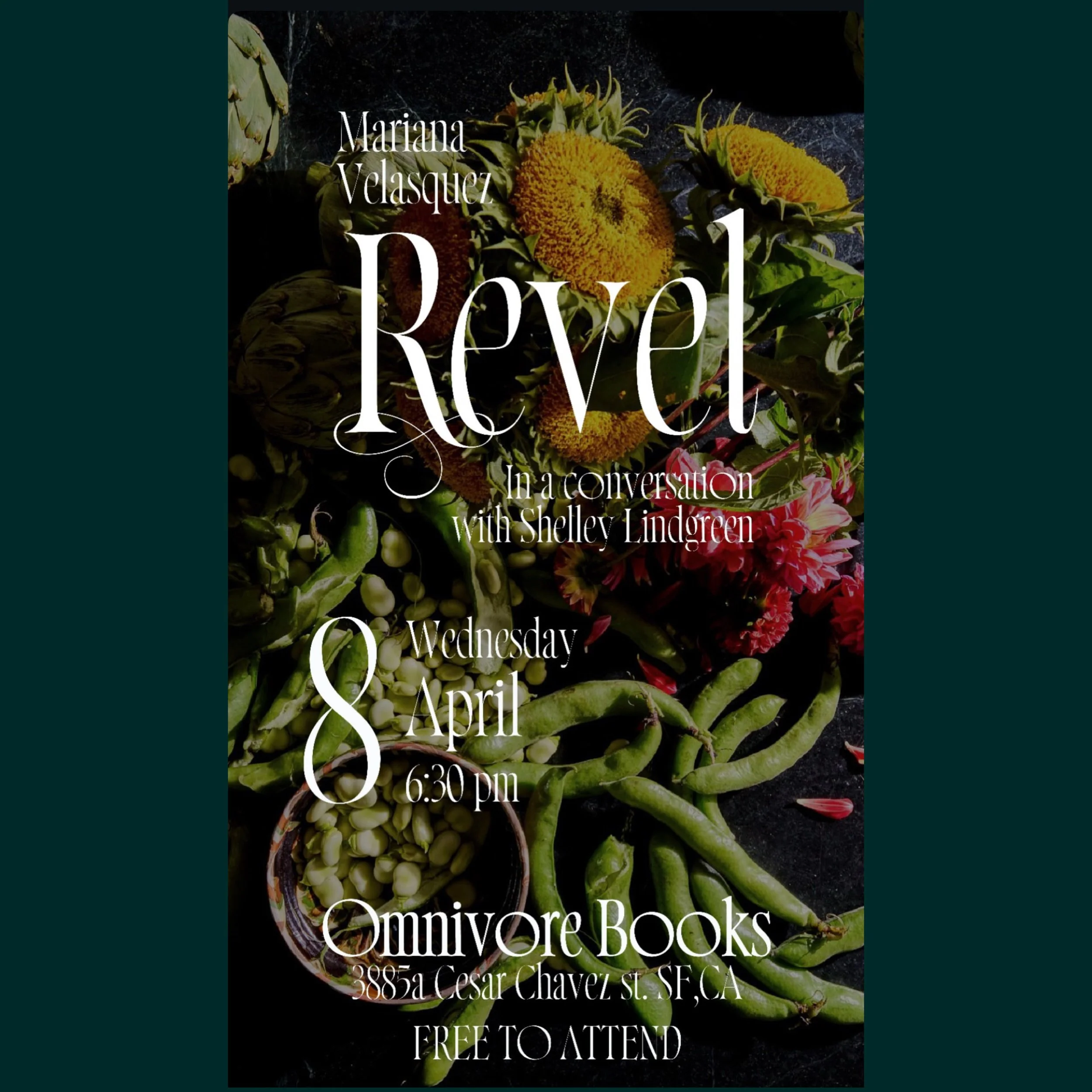 Revel Book Talk at Omnivore Books