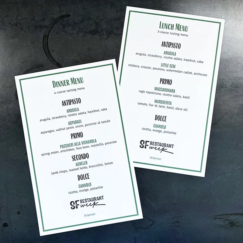 San Francisco Restaurant Week is back