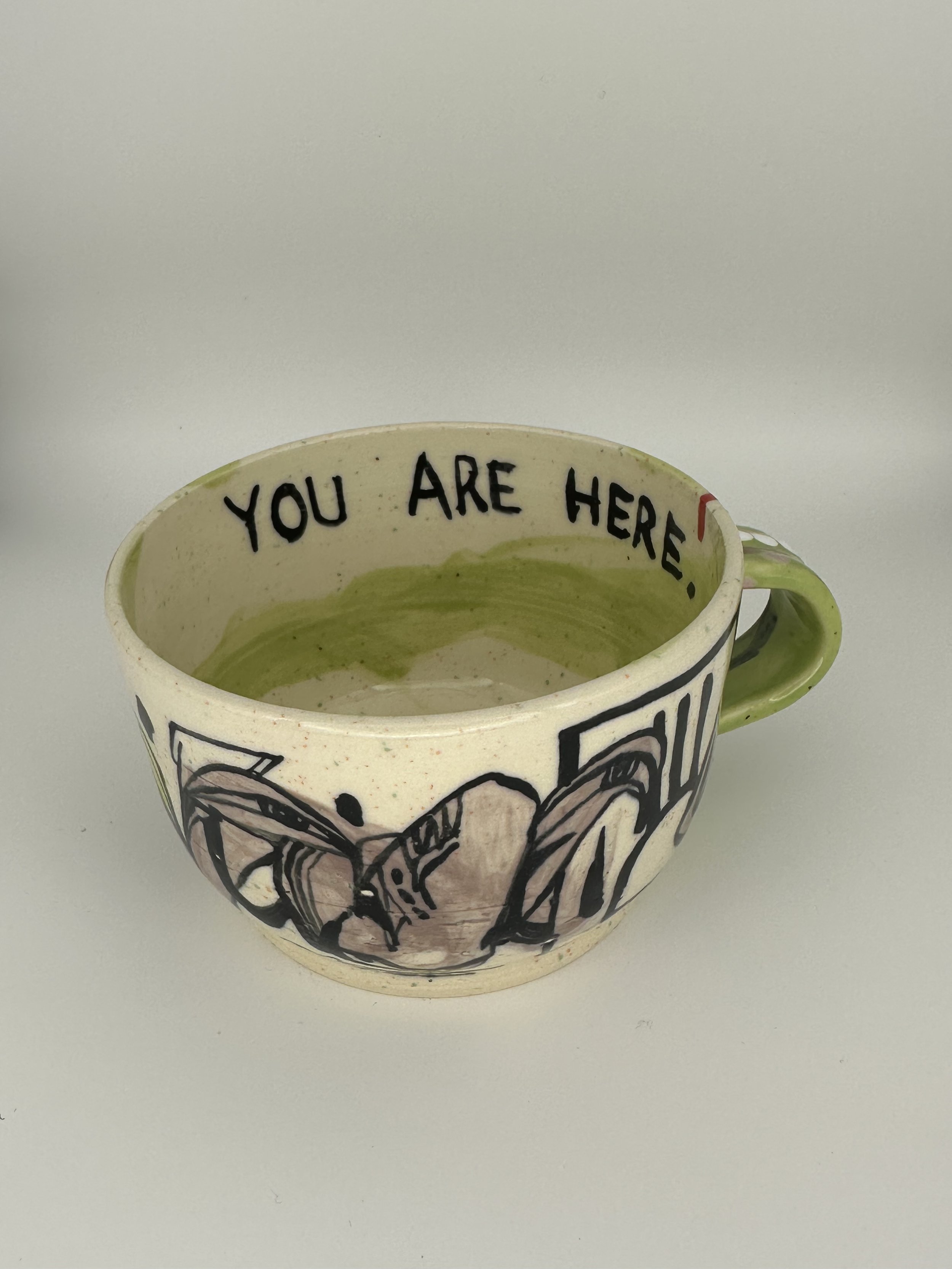 You are here mug