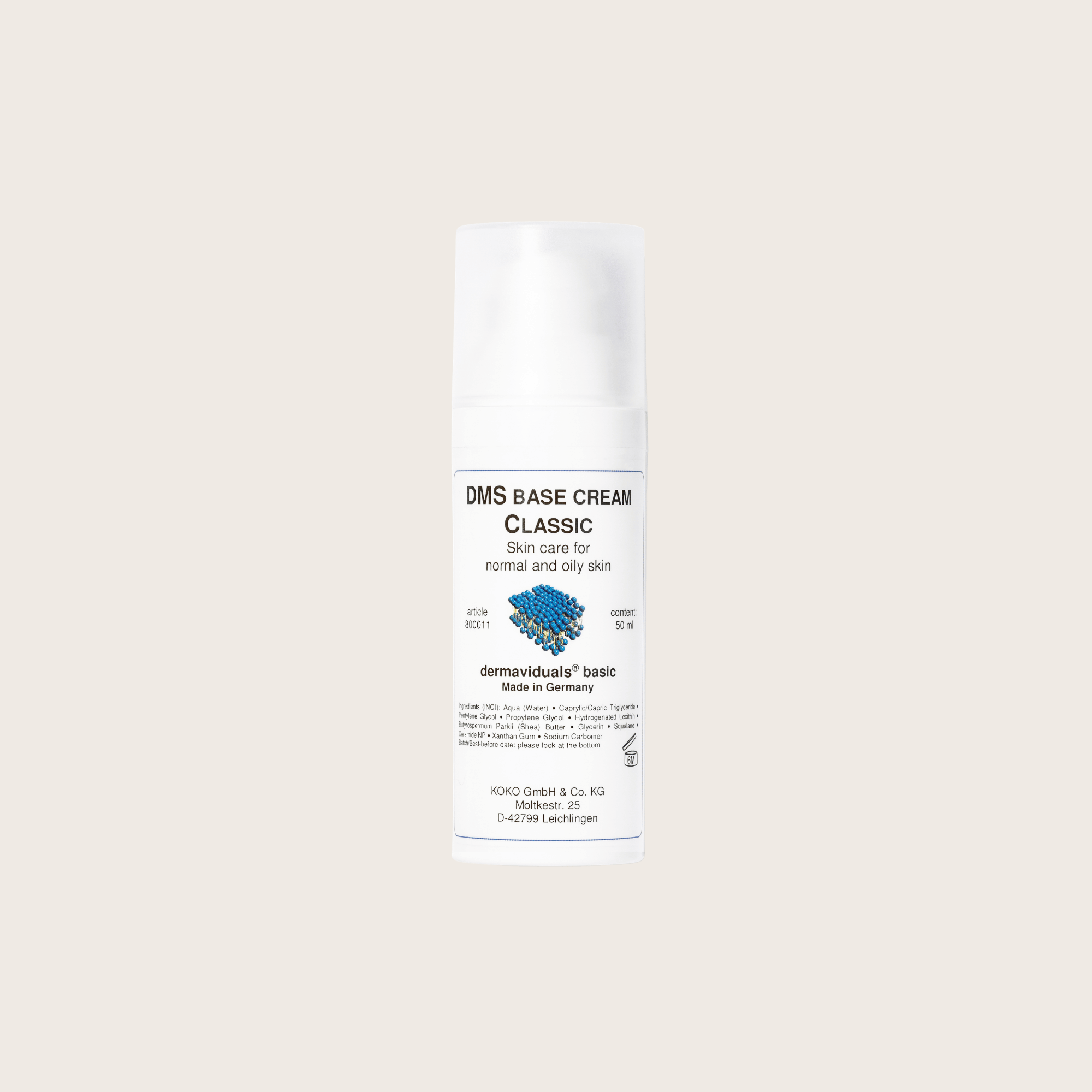 Dermaviduals DMS® Base Cream Classic