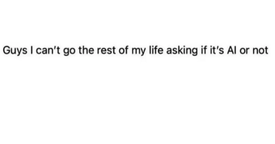 I give up man. 🙄😱. How do y&rsquo;all feel about AI?