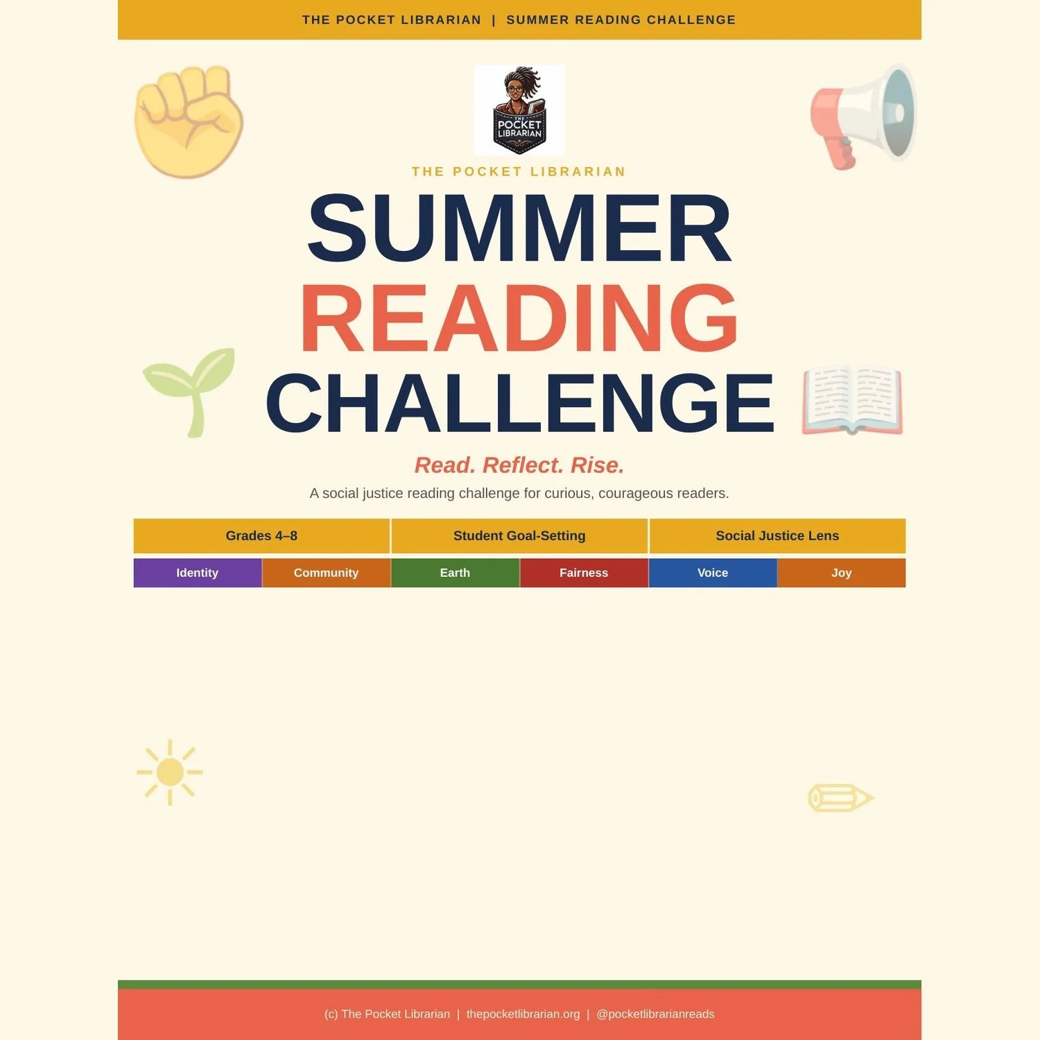 Summer Reading Challenge | Grades 4–8