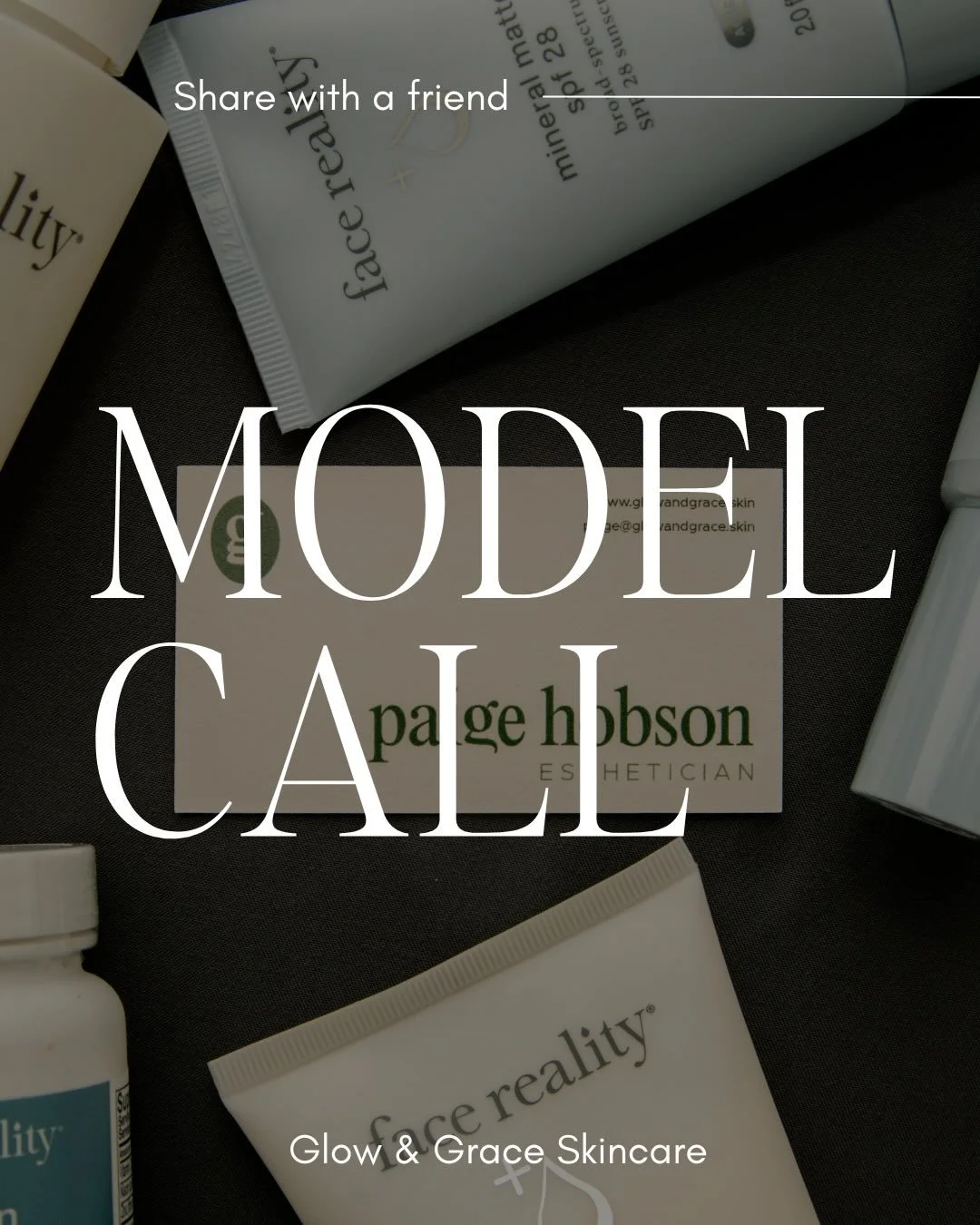 ✨MODEL CALL details: 👇

I&rsquo;m looking for NEW MODELS for the following services:

🔹 Acne Facial
🔹 Nano Needling
🔹 Dermaplaning Facial
🔹 Lash Lift + Tint

Perfect for you if you want:
&bull; Clearer, brighter, smoother skin
&bull; A natural l