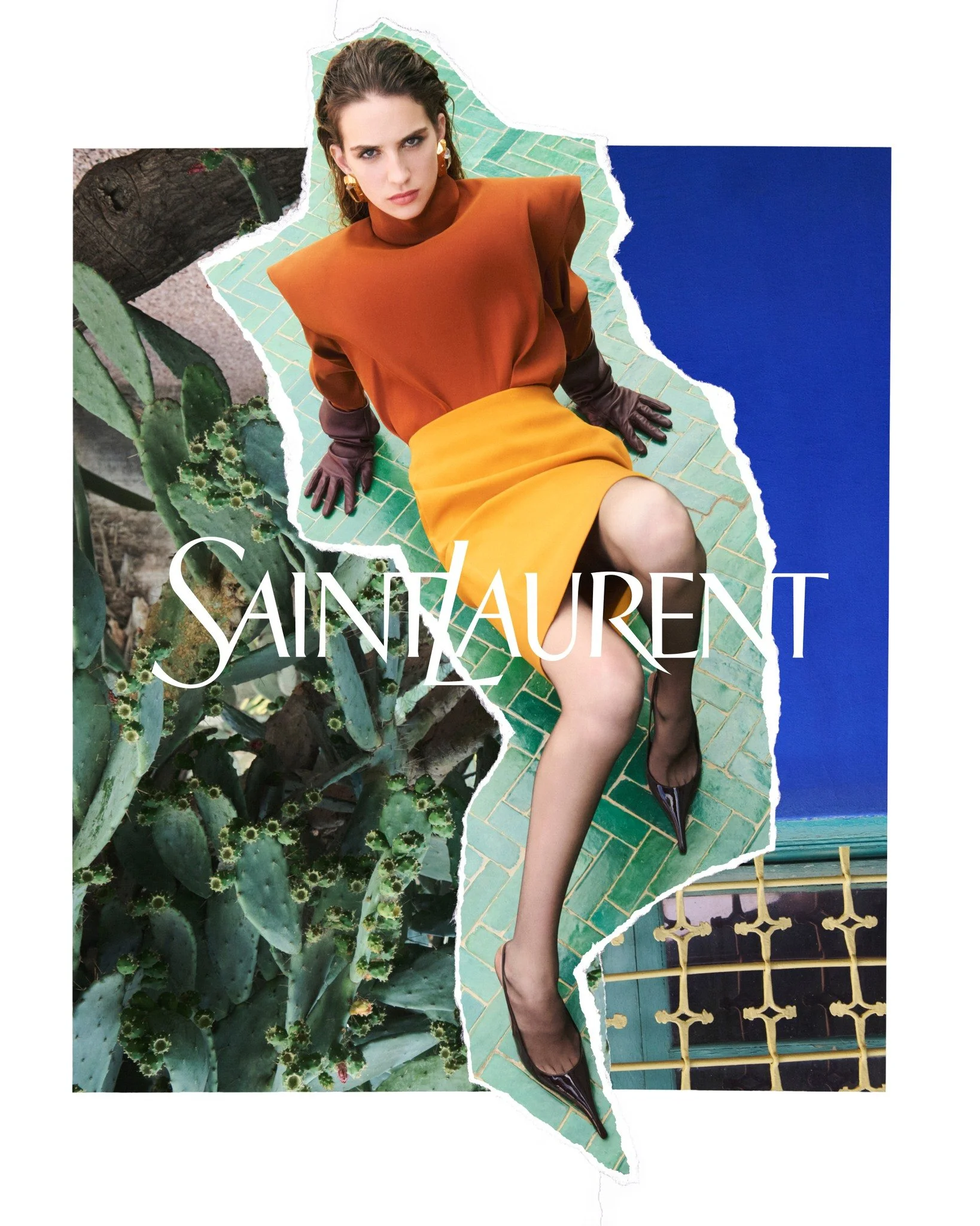 Lines of Power: Anthony Vaccarello’s Saint Laurent Winter 2025