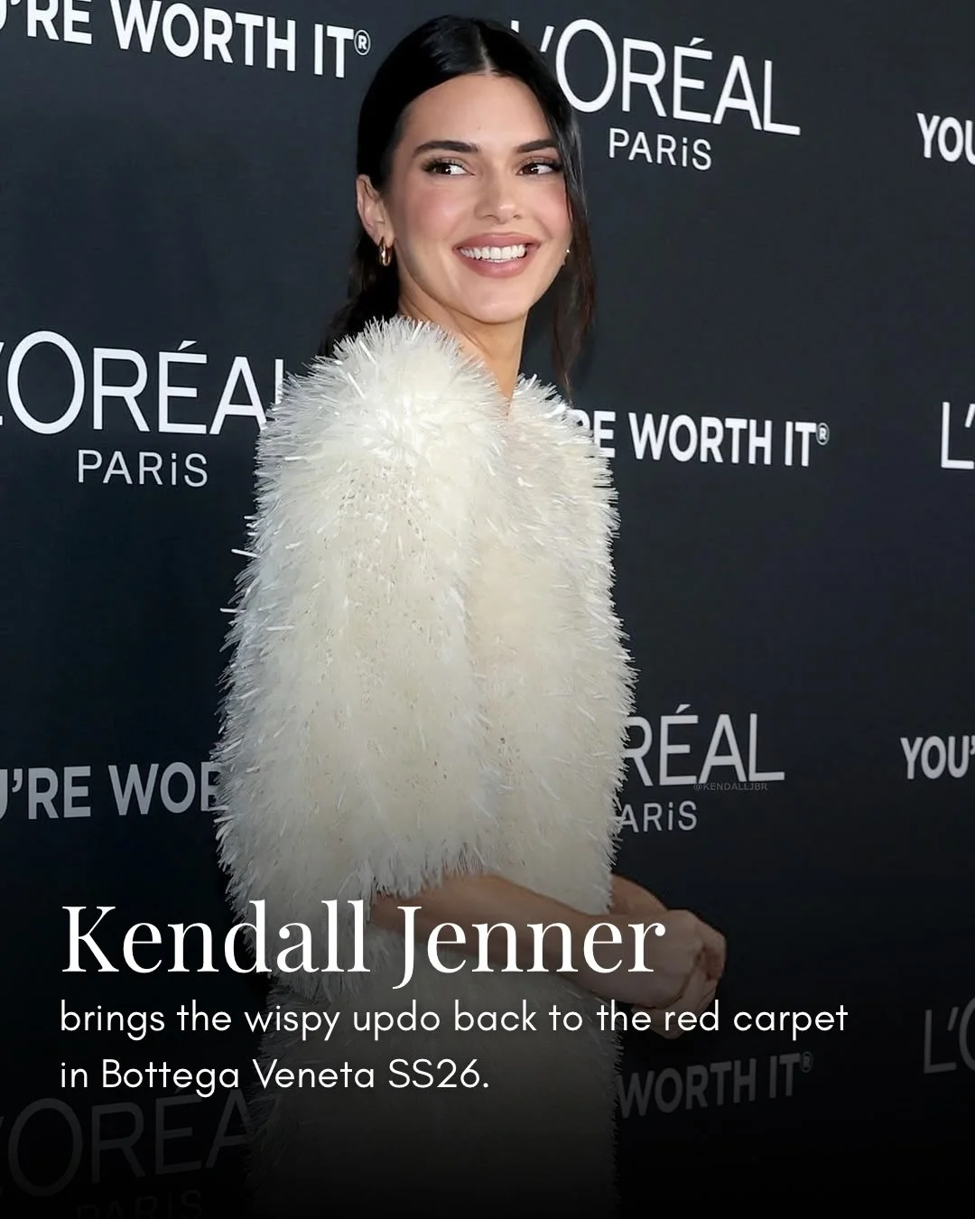 Kendall Jenner brings back the wispy updo in Bottega Veneta SS26 for L&rsquo;Oreal&rsquo;s Women of Worth red carpet.
&zwnj;
West of Ordinary
The latest in fashion, beauty curated interviews, and trend reports at
sablewest.com
&zwnj;
Sable West is a 