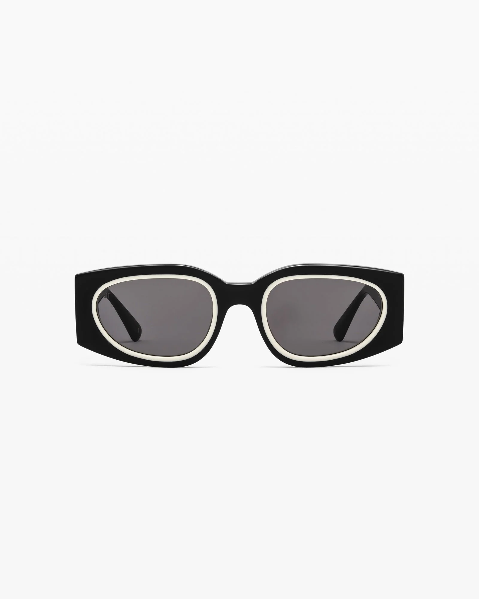Jimmy Fairly Amalfi round sunglasses in black acetate