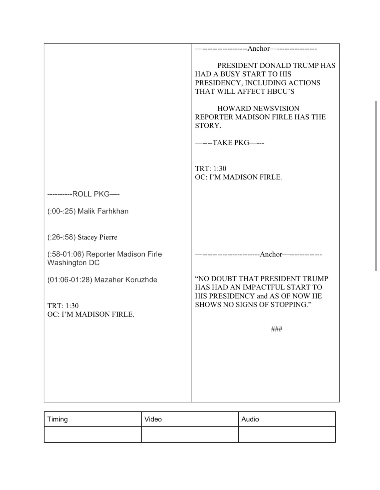 Scripts