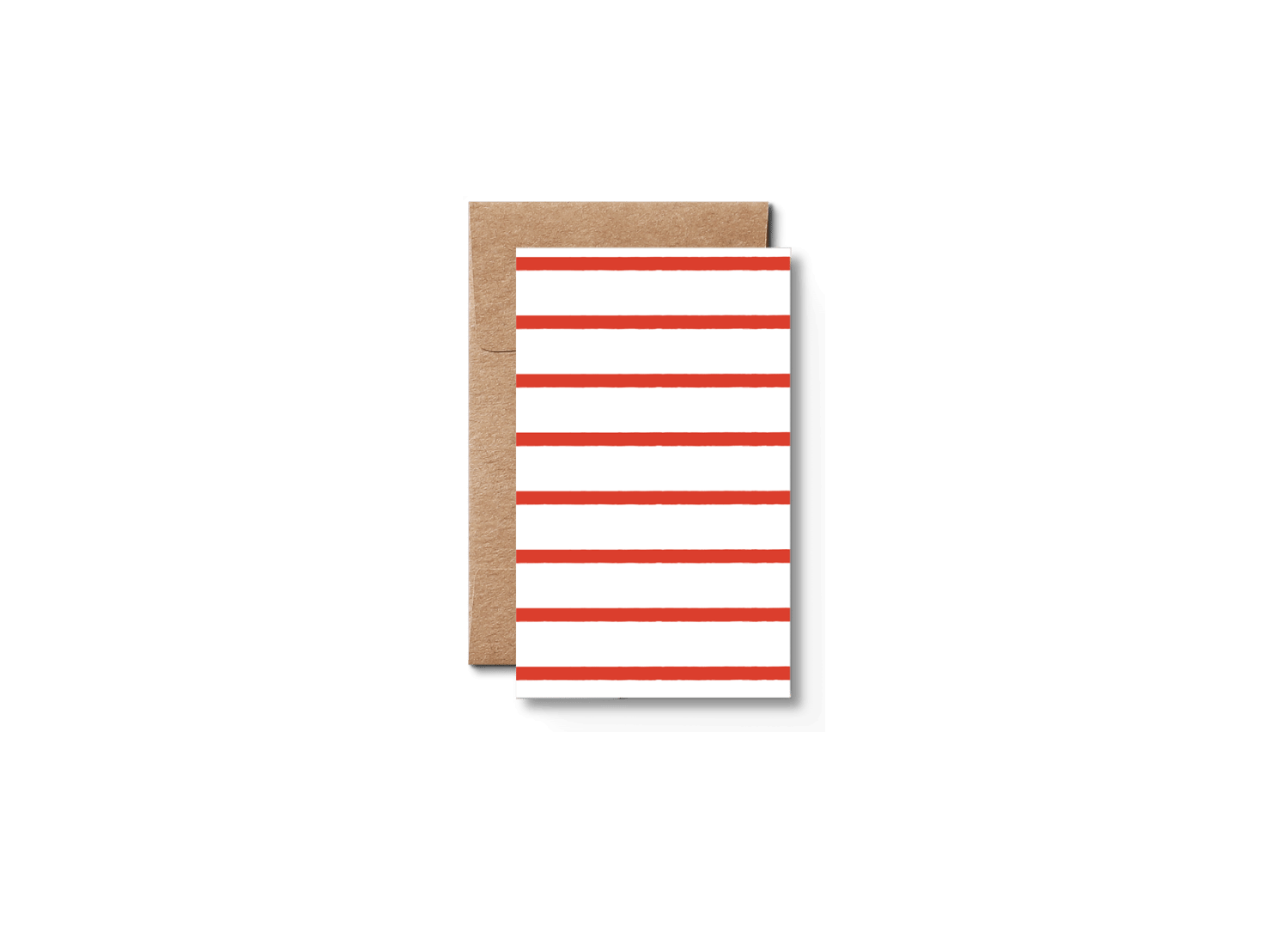 Stripetown Fire Engine Red (NYC) | Geschenkanhänger Set, 6 Anhänger mit Kuverts