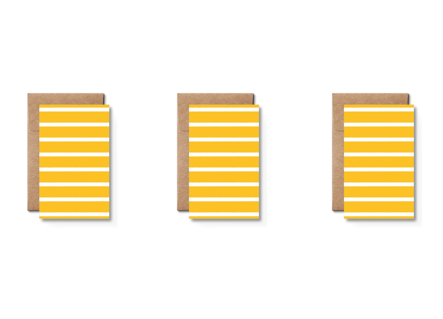 Stripetown Yellow (NYC), Geschenkkarten