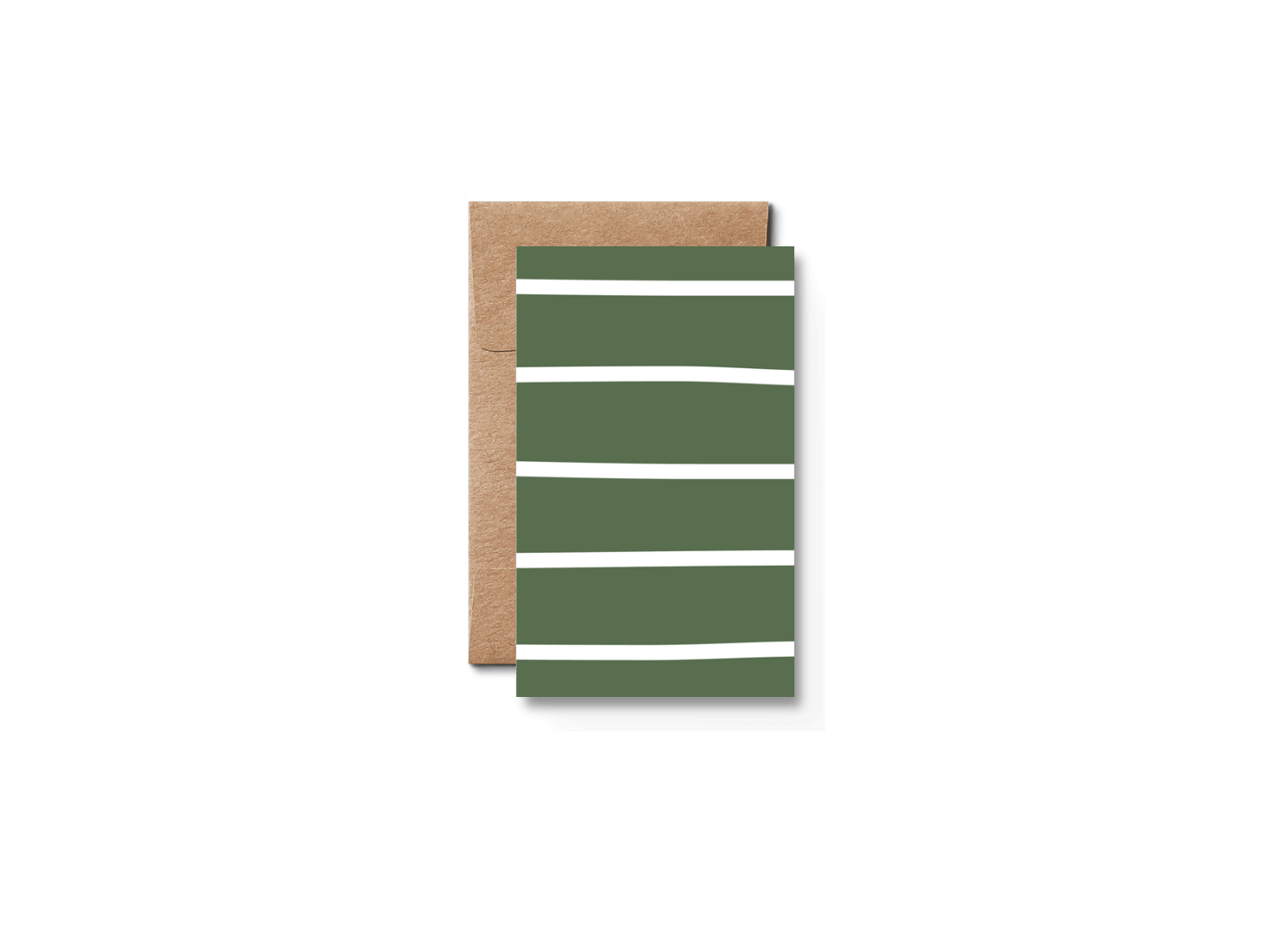 Stripetown Green (NYC) | Geschenkanhänger Set, 6 Anhänger mit Kuverts