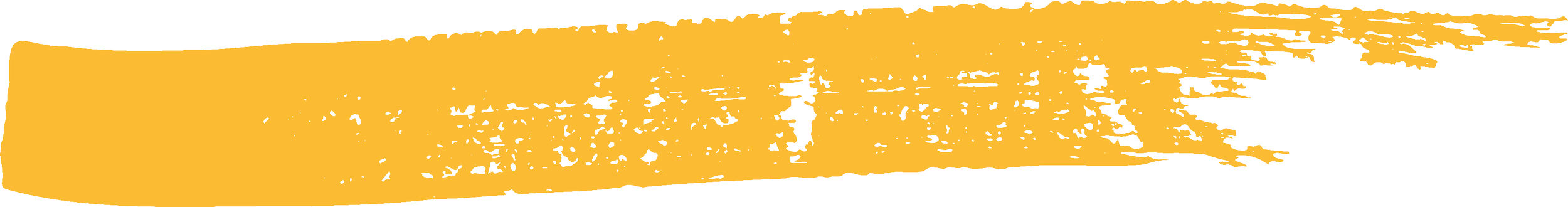 Gelbe, grobe Pinselstriche auf schwarzem Hintergrund.