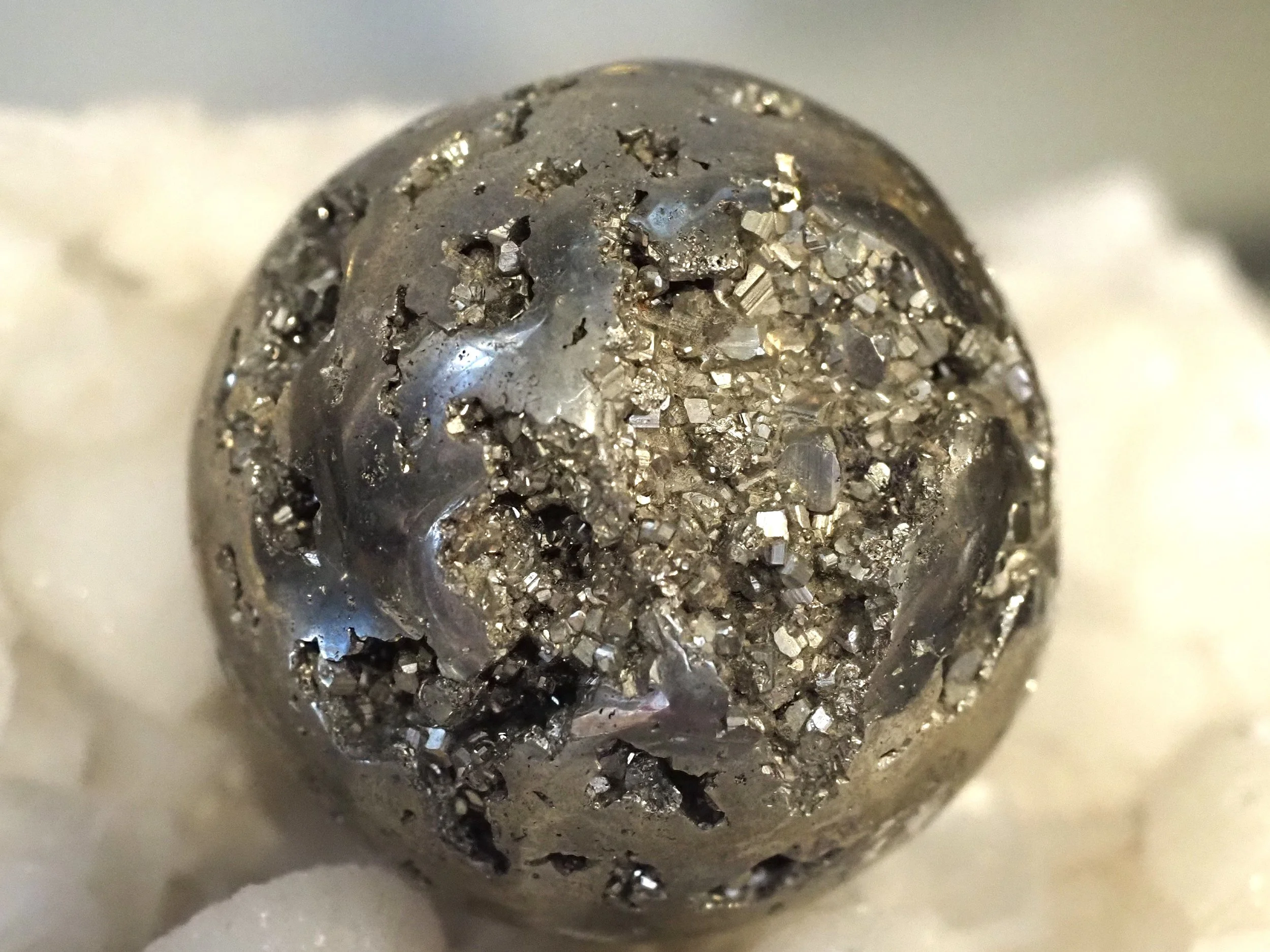Pyrite Sphere 4-5cm diameter