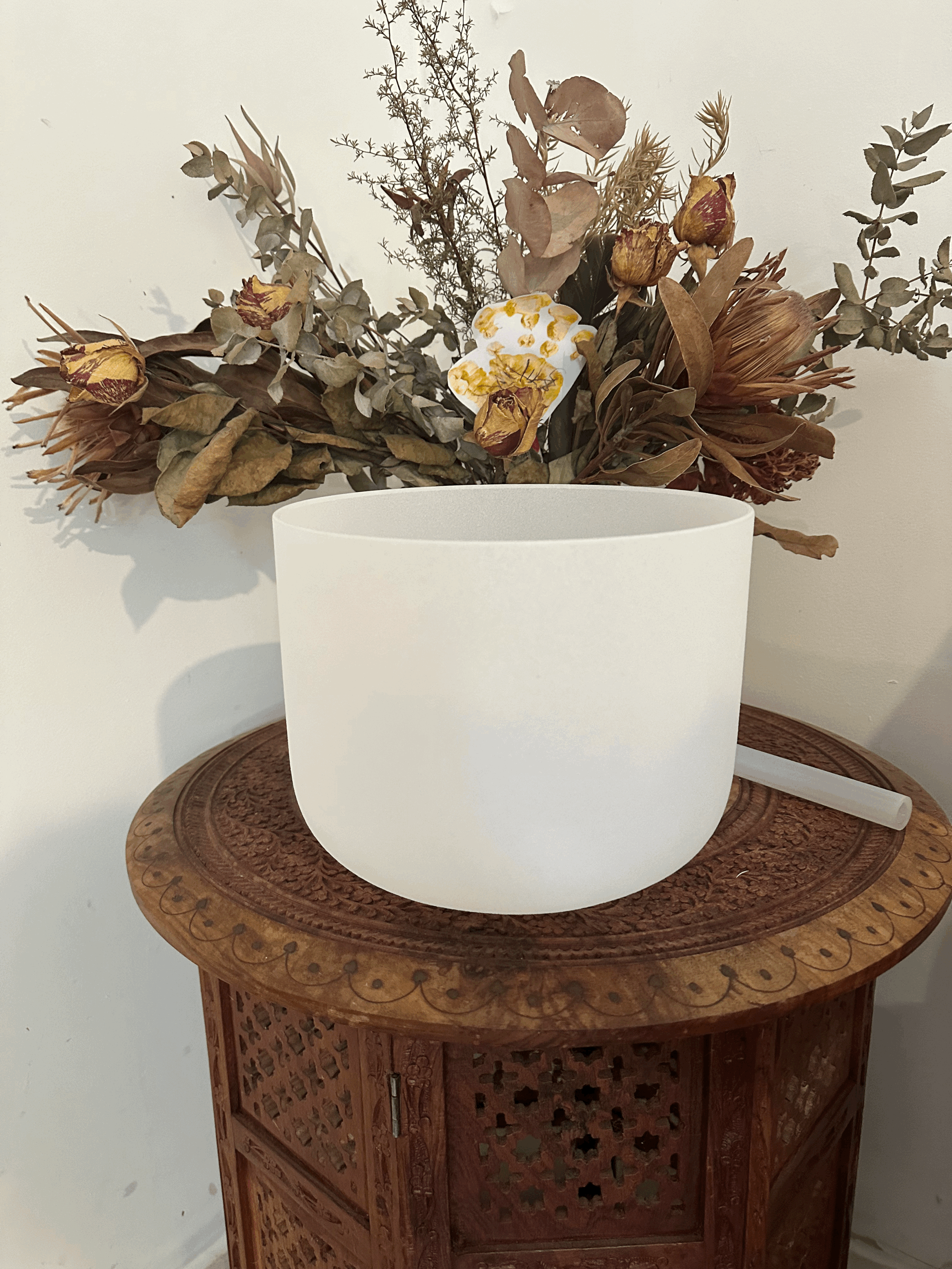 Quartz Sound Bowl — Note D, 9inch