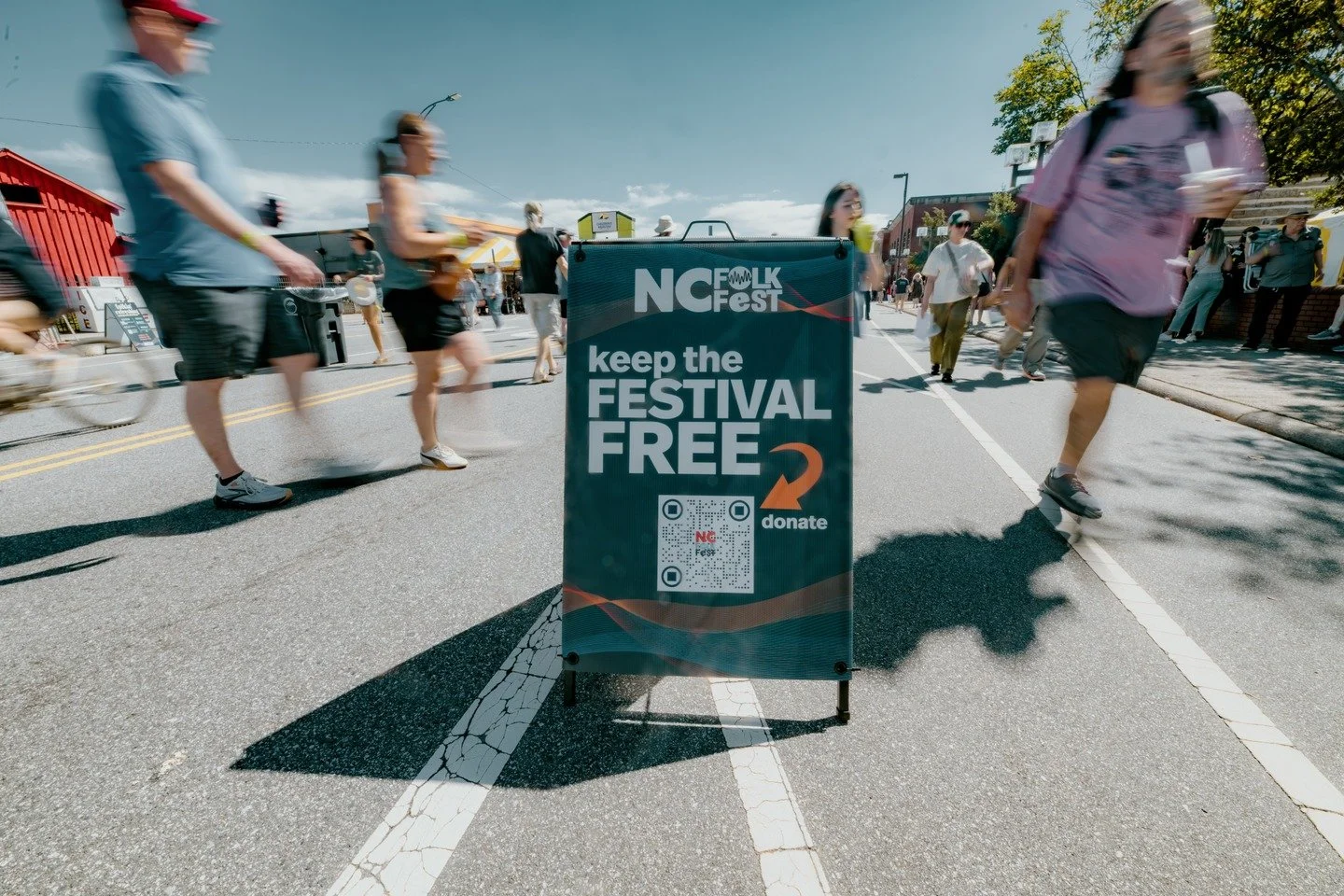 The North Carolina Folk Festival is a nonprofit organization (501c3) that honors, celebrates, and shares the meaningful ways communities express their creativity and cultural traditions through music, dance, food, crafts and other folk arts to enhanc