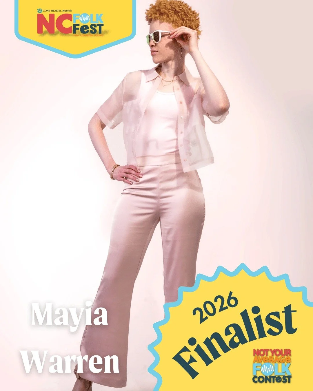 MEET THE TOP 3: Finalist number 3 Mayia Warren - Mayia is a Gospel artist, worship leader and musician from Raleigh, North Carolina. Her sound is a powerful fusion of Gospel, R&amp;B, Neo Soul, and Jazz, distinguished by her deep, soulful vocals and 