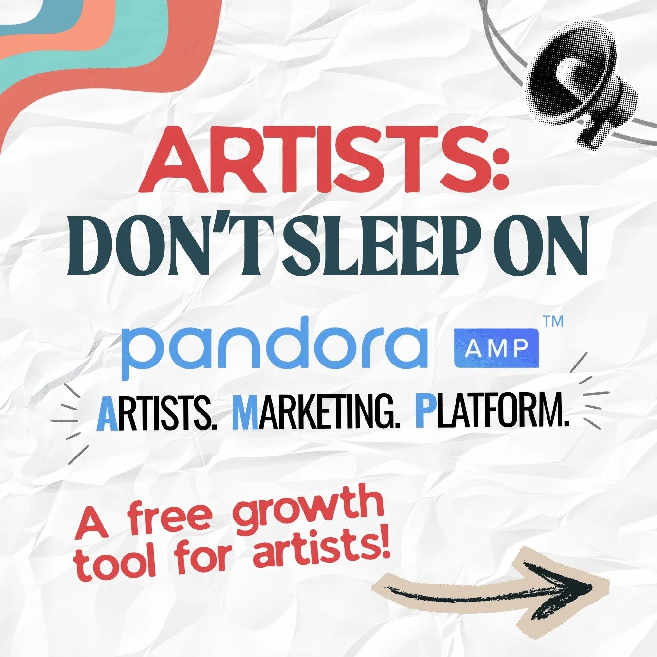 Most artists are overlooking Pandora AMP 👀

Free tools. Real fan data. Built-in promotion. Direct fan engagement.

If you&rsquo;re serious about growing your audience in the U.S., this matters!

Learn how to use it at our Pandora AMP live webinar
🗓
