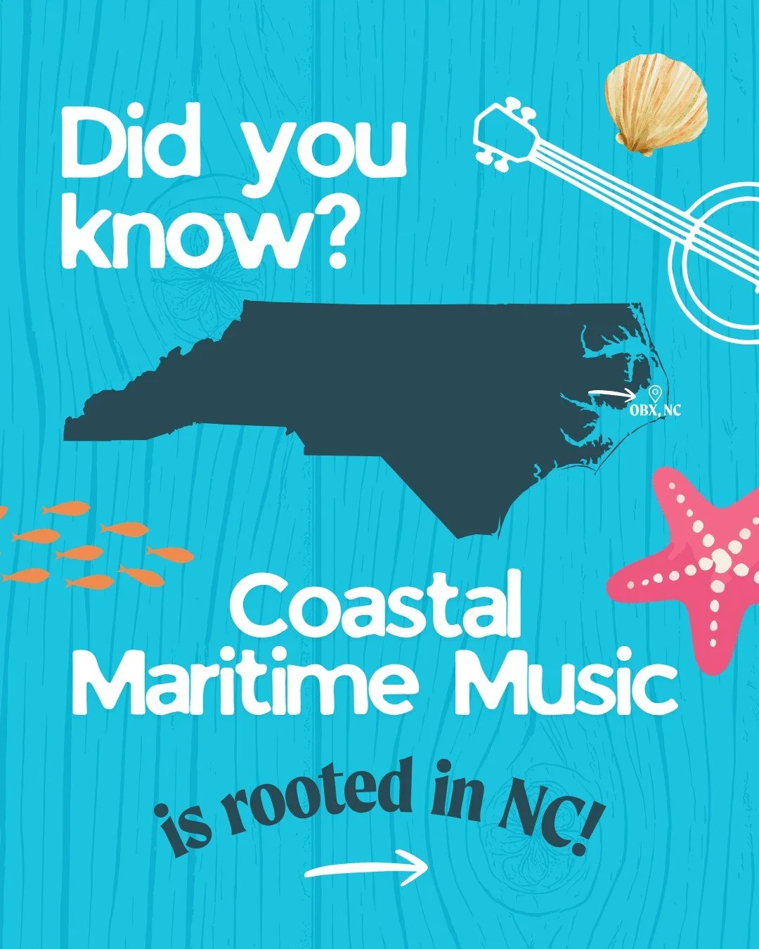 North Carolina folk music doesn&rsquo;t live in just one place or one sound. North Carolina's coast has its own soundtrack. With songs shaped by the water and shared voices. Stories passed down dock to dock. Rhythms that feel like wind, work, and hom