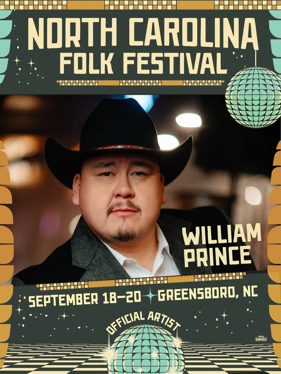 Alright, next up&hellip; William Prince!

William has a rare gift: turning the moment we&rsquo;re living in into songs you can actually hold onto. Clear-eyed, human, and quietly powerful, this is the kind of storytelling that makes a festival crowd f