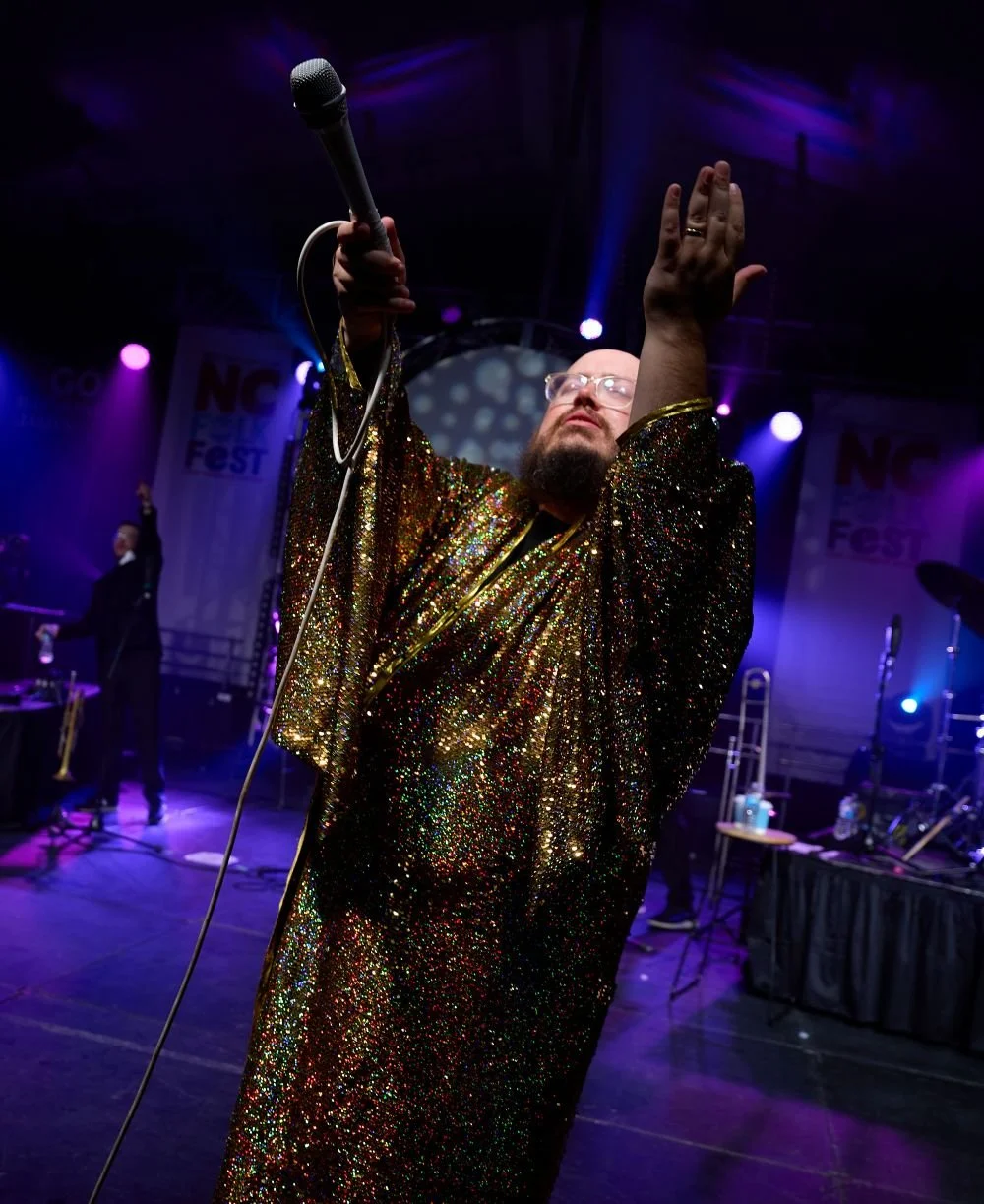 St. Paul & the Broken Bones performing at the 2026 NC Folk Festival.