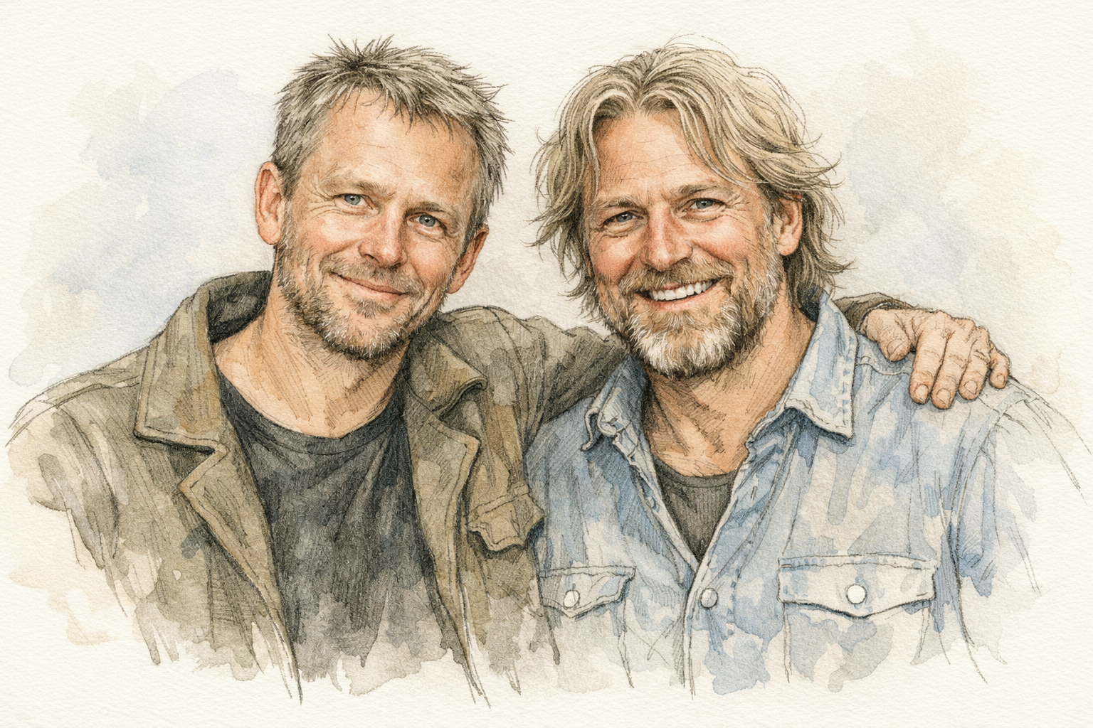 En aften med Eske og Rane Willerslev