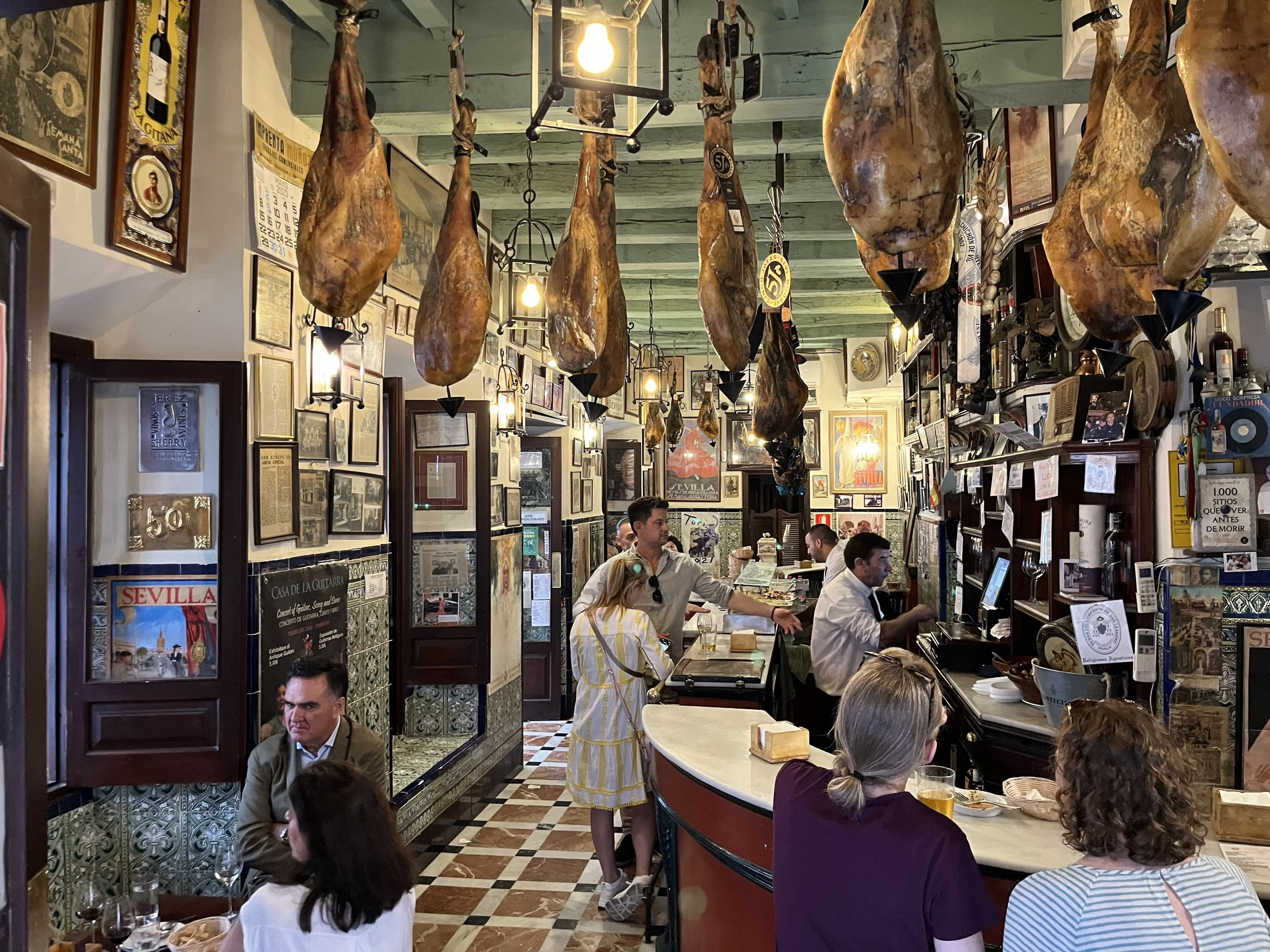 Tapas barren in Spanje