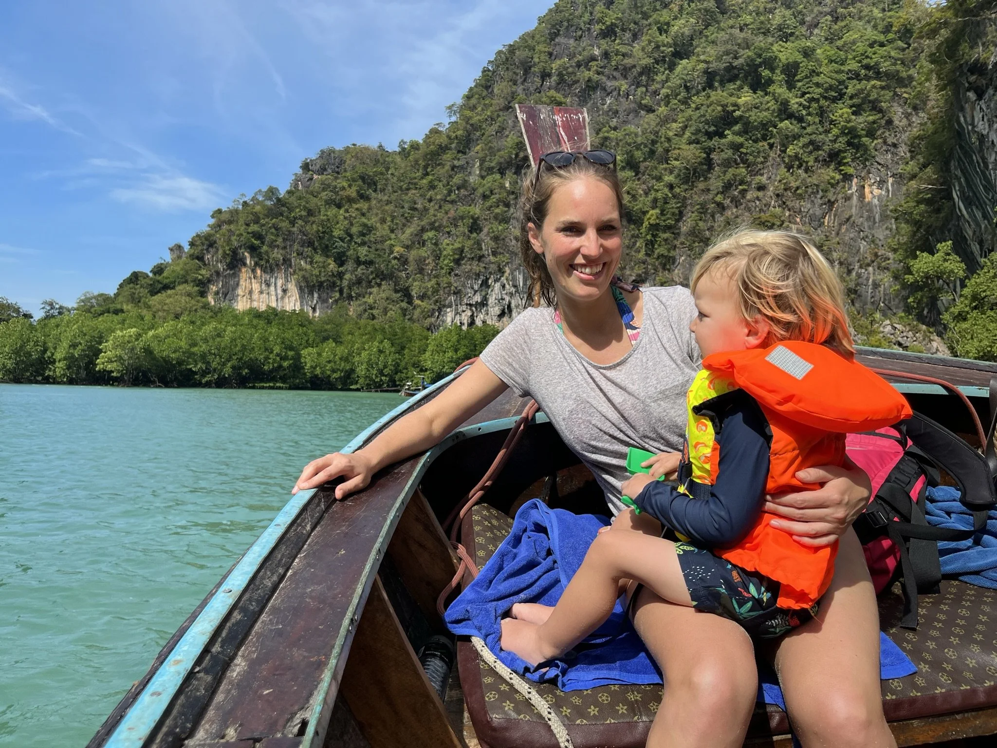 Longtailboat in Thailand