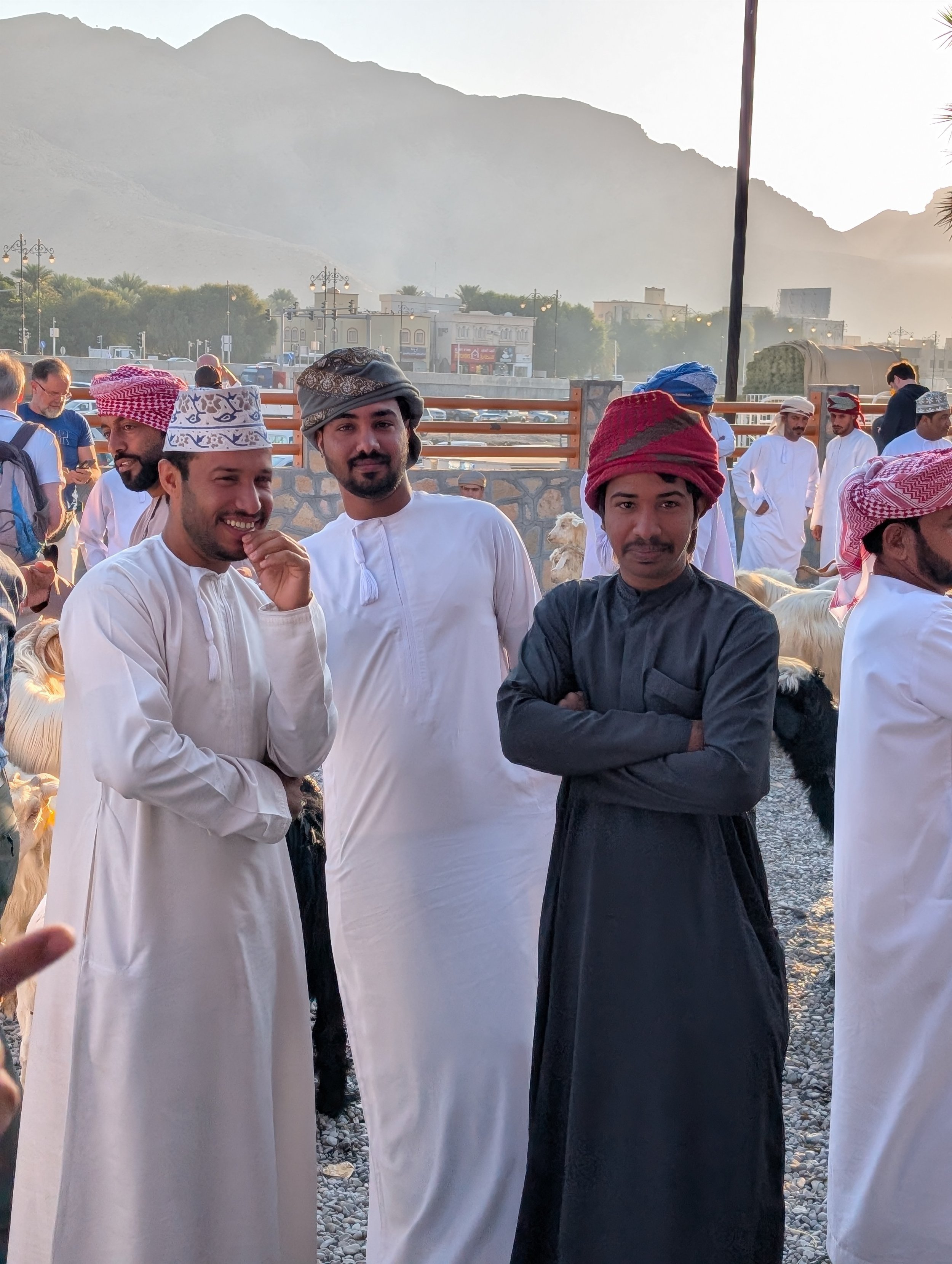 Mooie locals in Oman