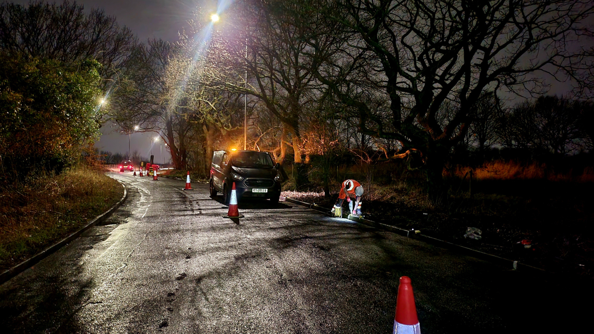 Bolton MBC - High-Risk Country Lane Bends