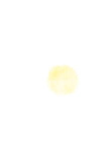 Haloed star glinting in the background.