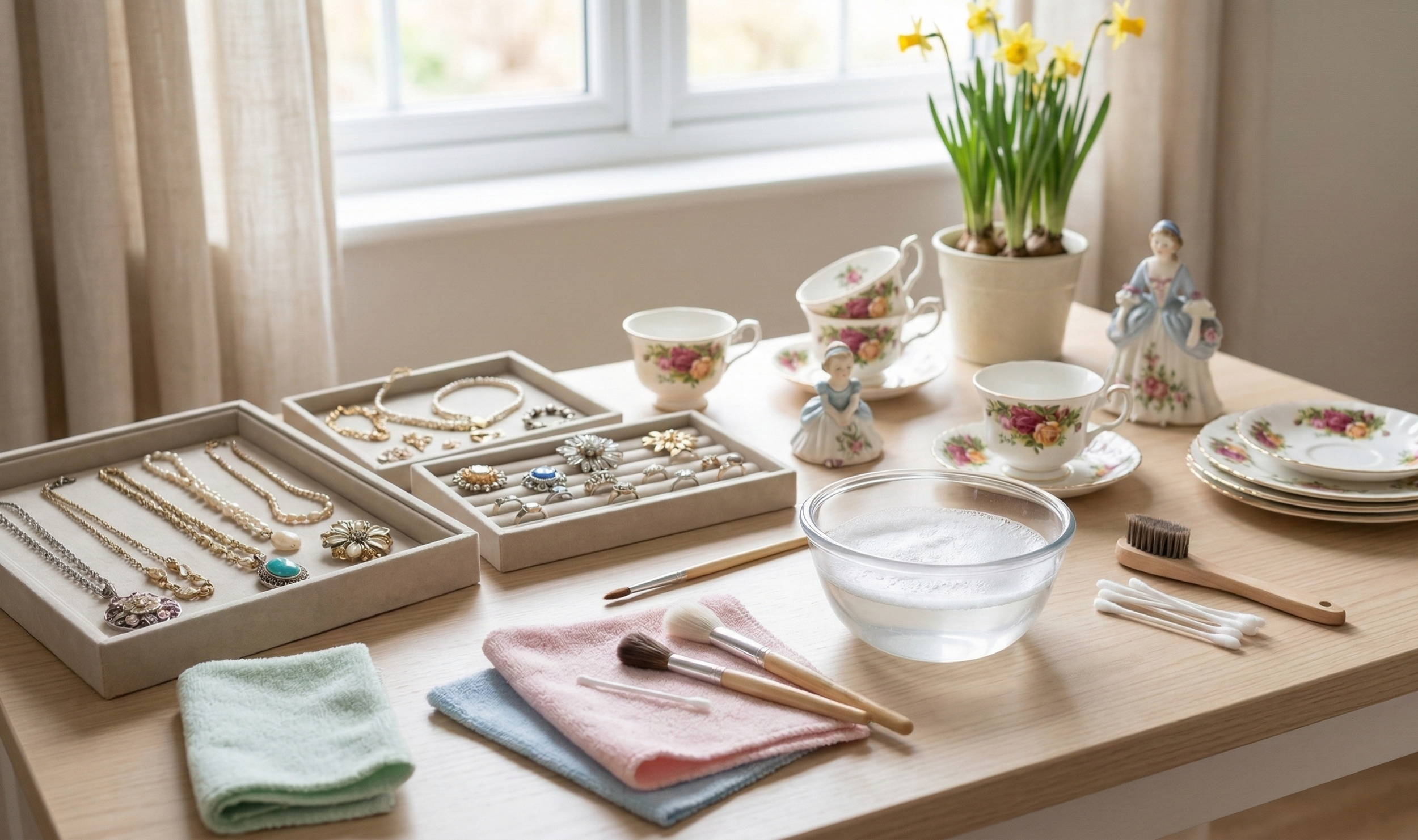 Spring Cleaning, Vintage Style: How to Care for Your Treasures