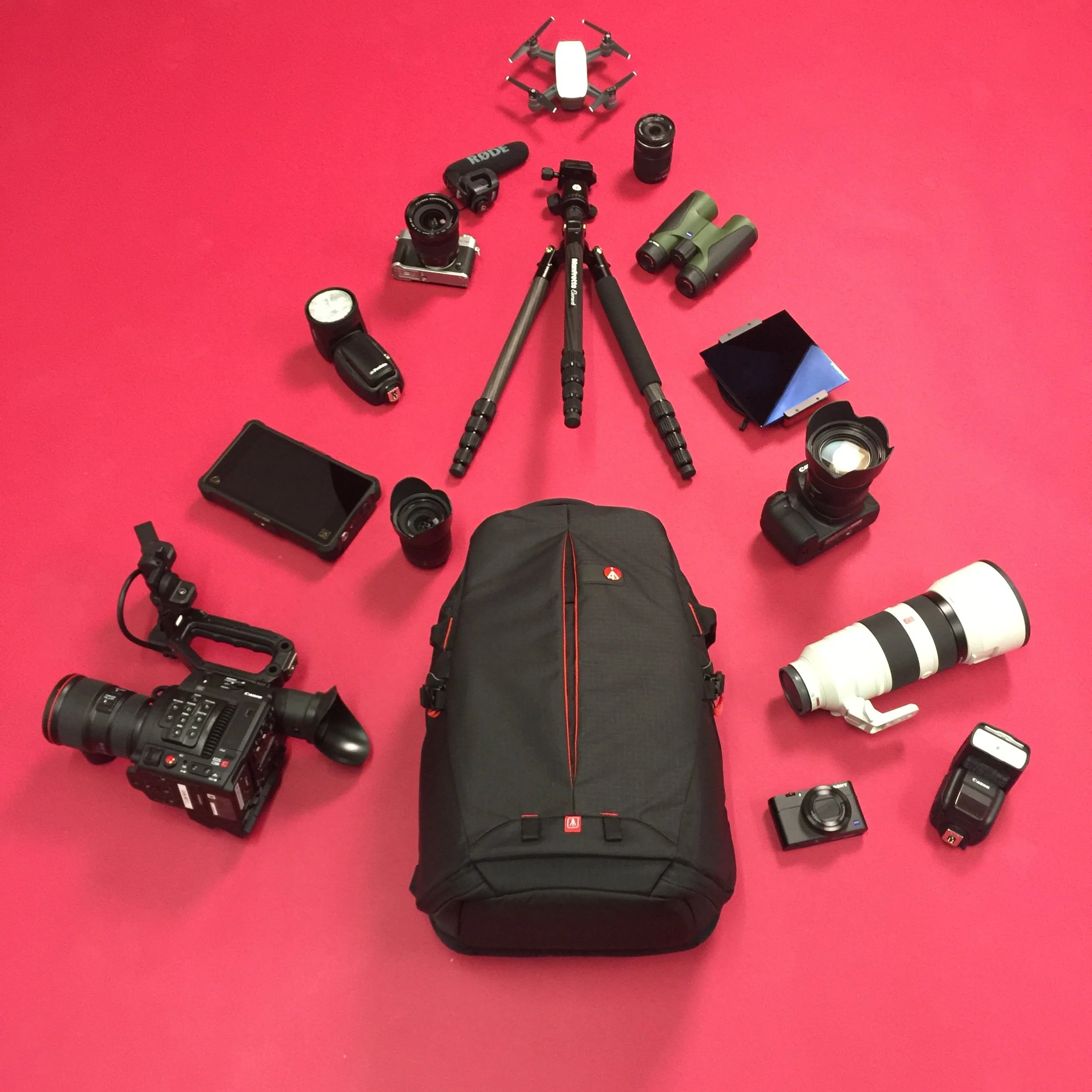 Pre-planning the shoot before styling