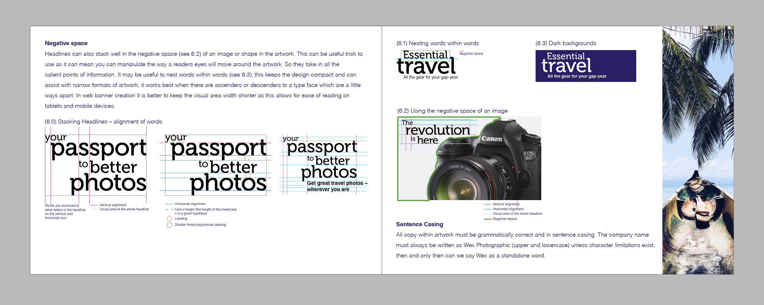 Typography, the art of stacking headlines