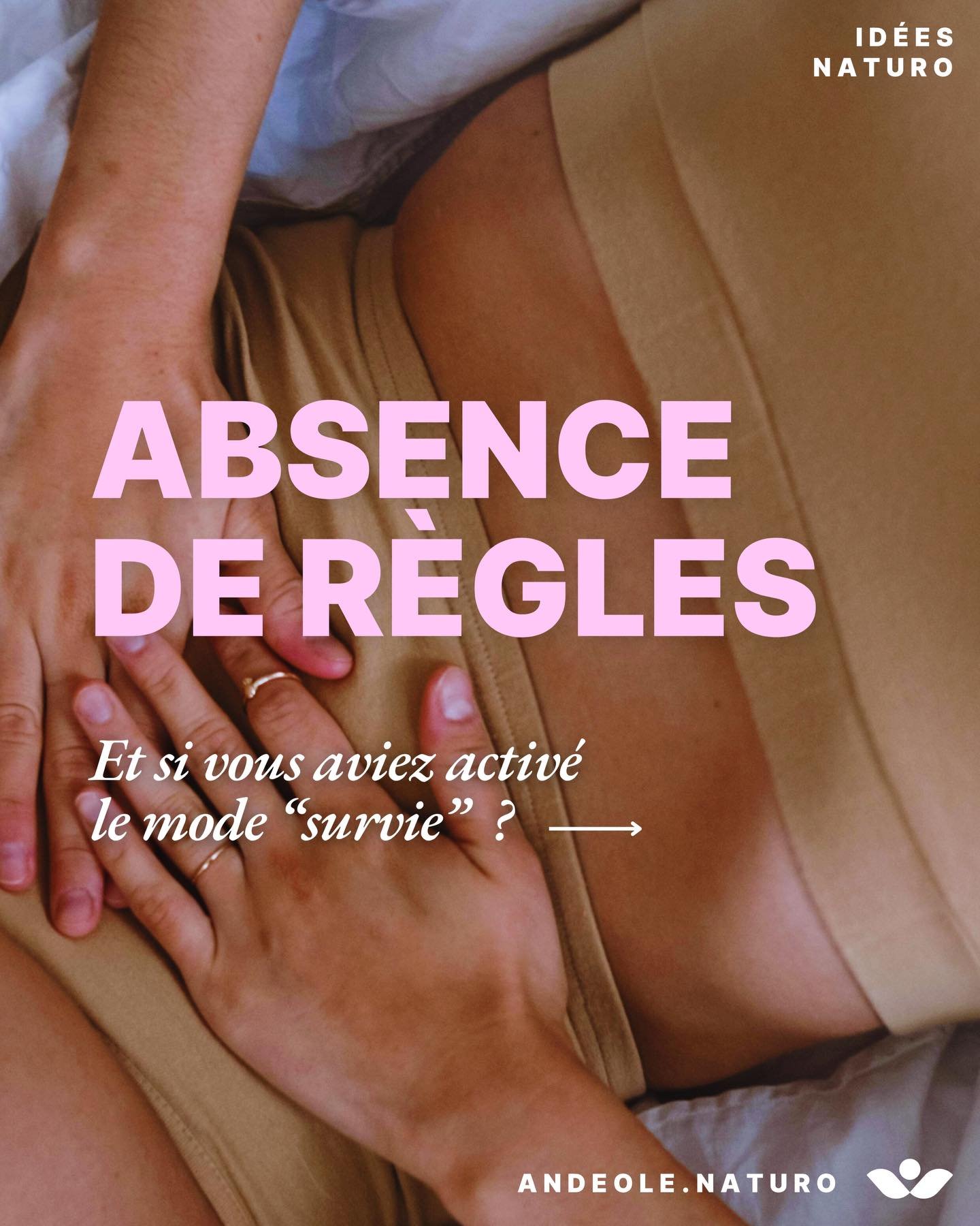 L&rsquo;arr&ecirc;t soudain de vos r&egrave;gles peut &ecirc;tre un message fort du corps: celui de ne plus se sentir en s&eacute;curit&eacute; 🤍.

Voici quelques pistes &agrave; creuser du point de vue de l&rsquo;hygi&egrave;ne de vie pour remettre