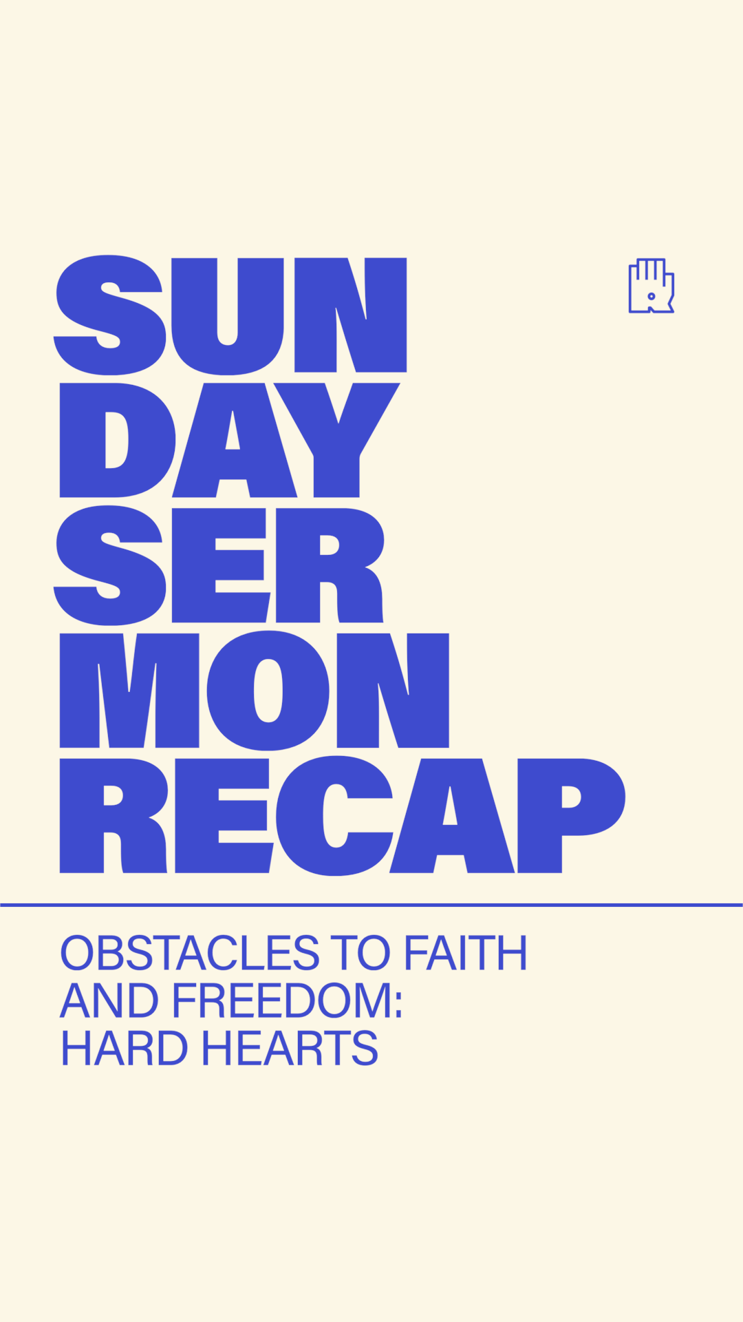 Obstacles to freedom and faith: Hard hearts | Sunday Sermon Recap
